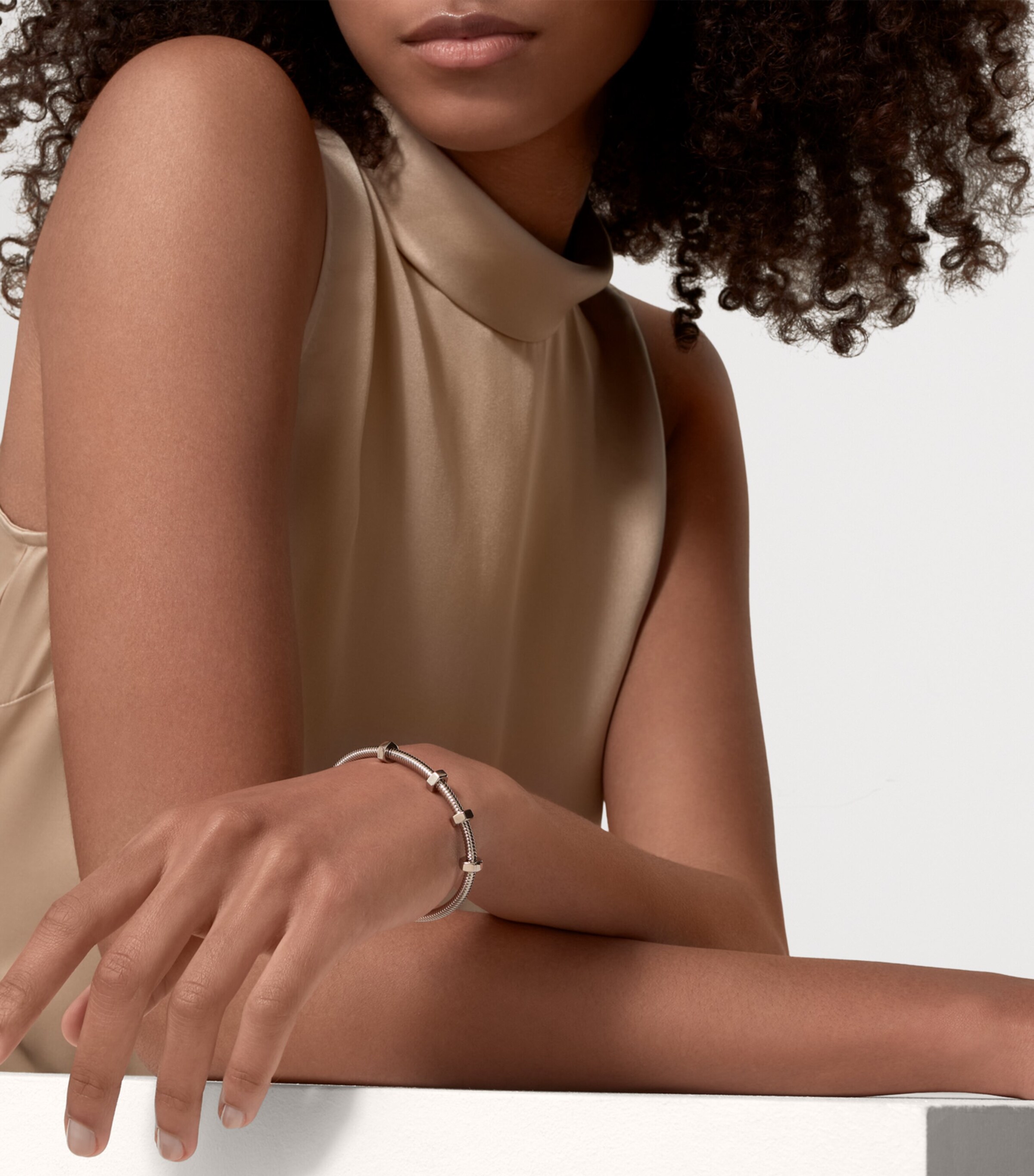 Cartier White Gold Écrou de Cartier Bracelet - Non-Rhodiumized Finish White Gold Image 2