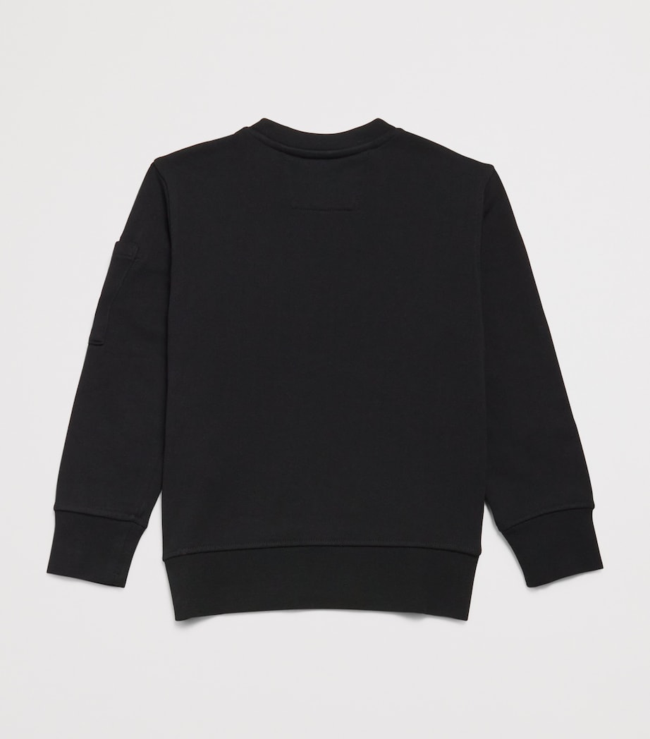 Goggle-Detail Sweatshirt (4-14 Years) 60100 - NERO/BLACK Image 2