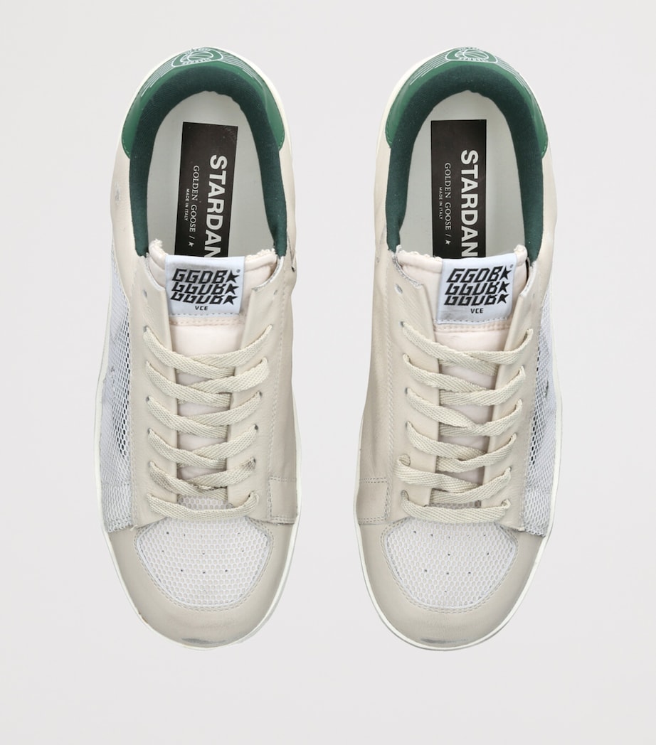Golden Goose Suede Stardan Sneakers Green Oth Image 4