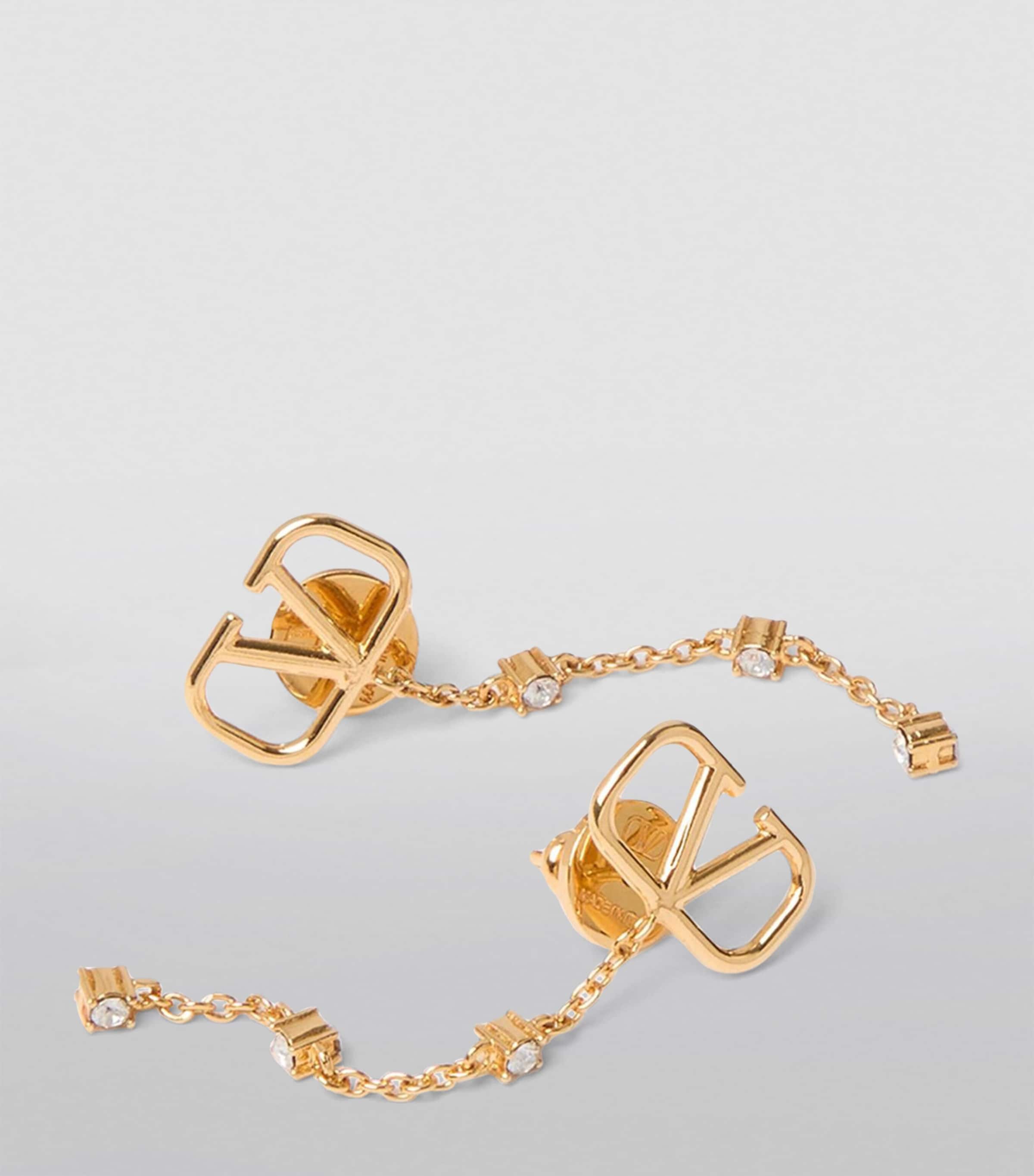 Valentino Garavani Mini VLogo Signature Earrings Image 3