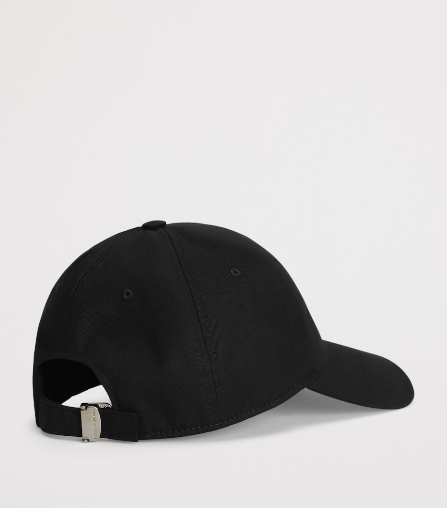 Logo Baseball Cap N0000-BLACK Image 2