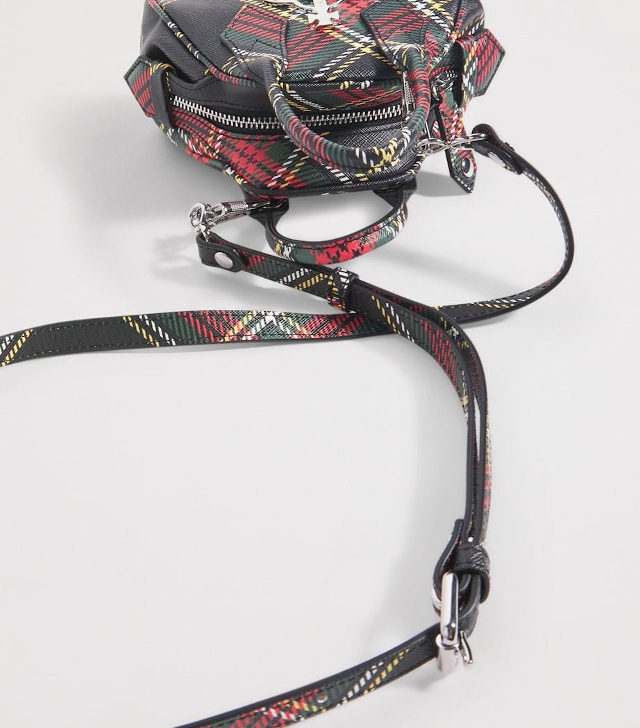 Vivienne Westwood Small Tartan Chain Purse Chelsea Tartan Image 4