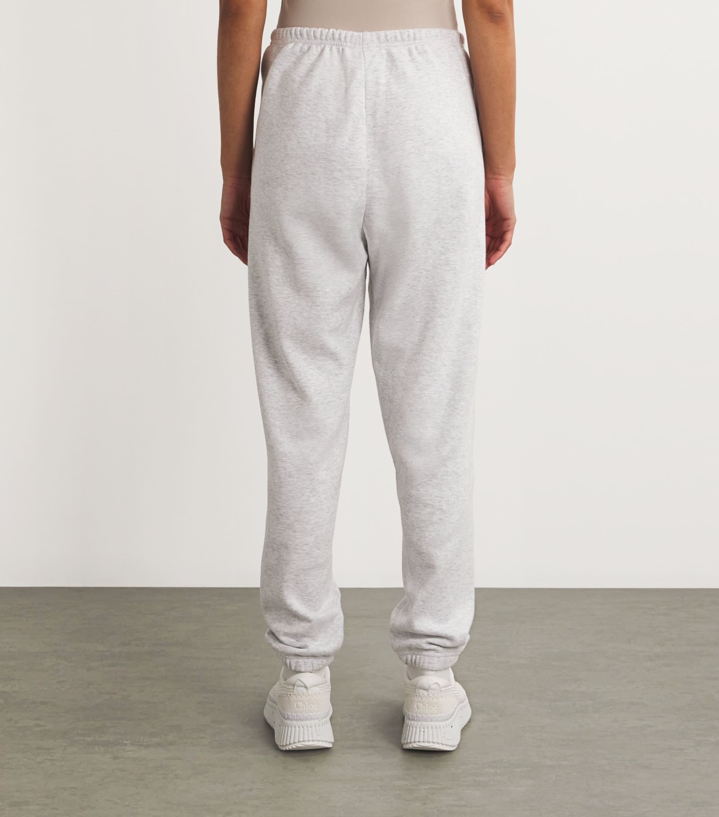 Fleece Classic Sweatpants LIGHT HEATHER GREY Image 4