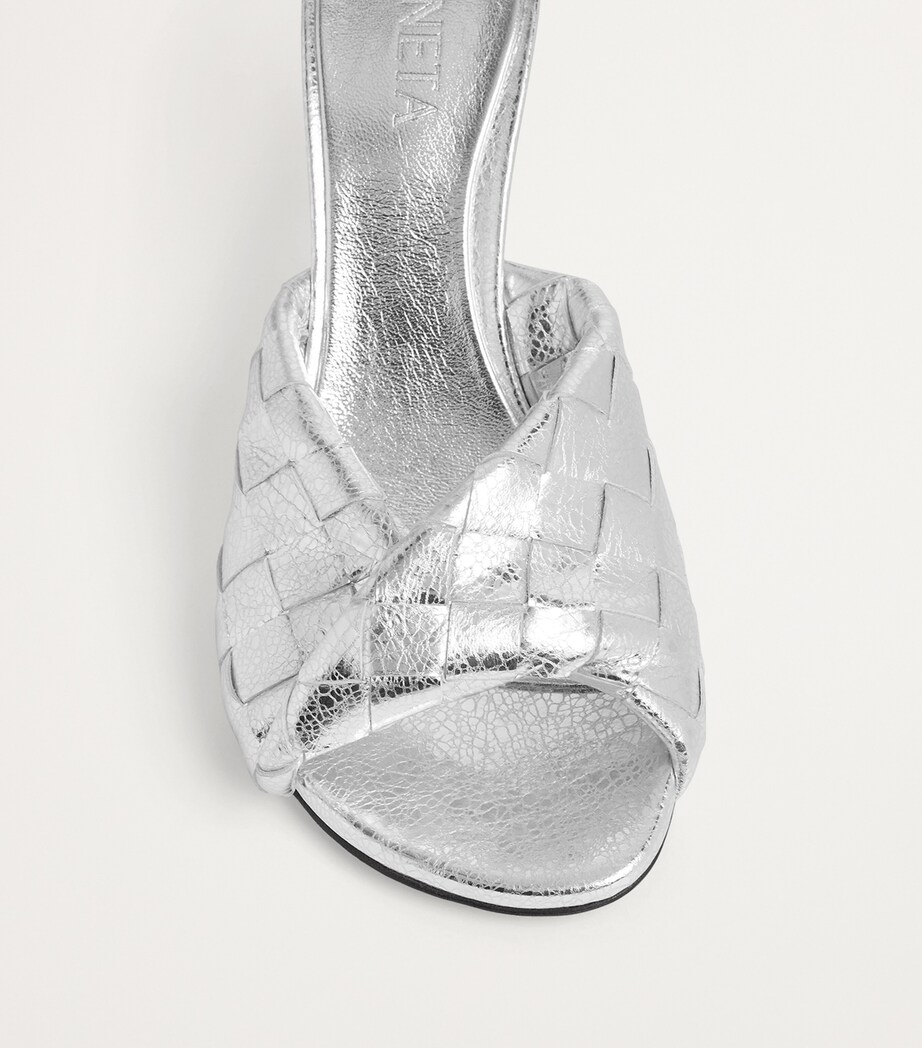 Leather Intrecciato Blink Mules 80 1156 Image 6