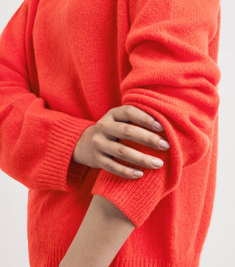 Cashmere Kismet Sweater CHERRY Image 6