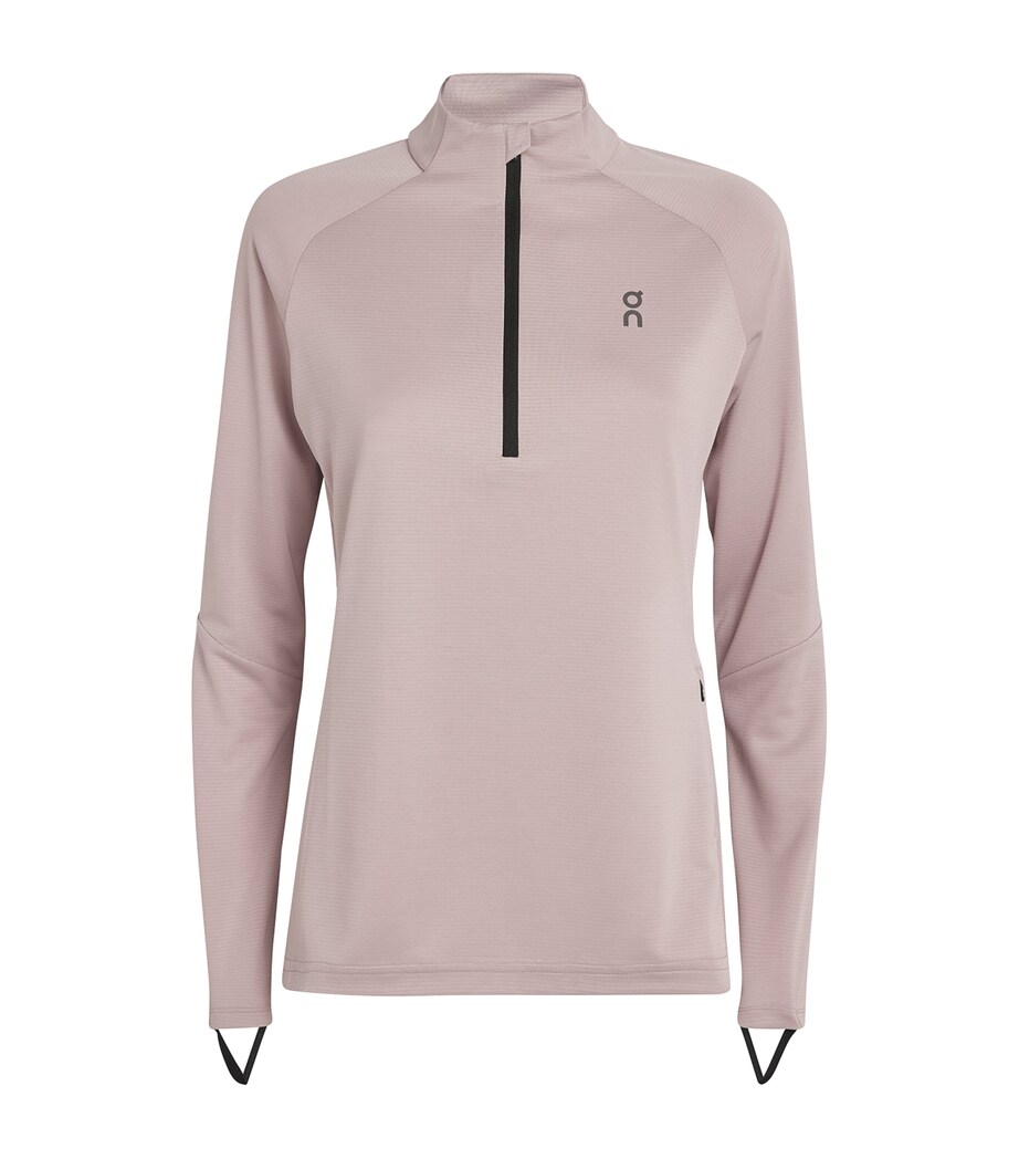Climate Quarter-Zip Long-Sleeve Top FADE Image 1