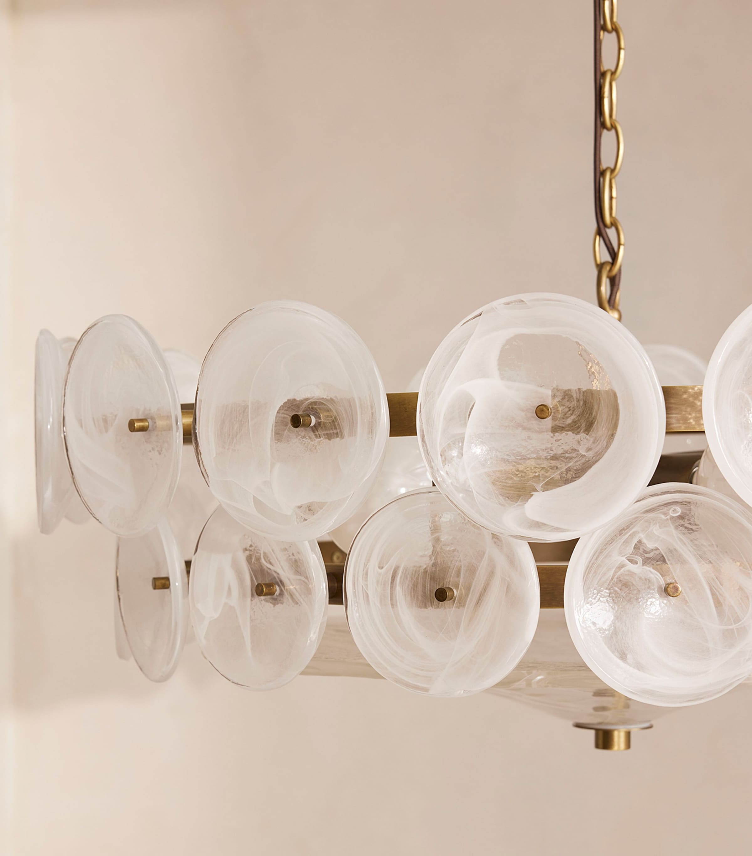 Soho Home Lorenzo Chandelier Neutral Image 4