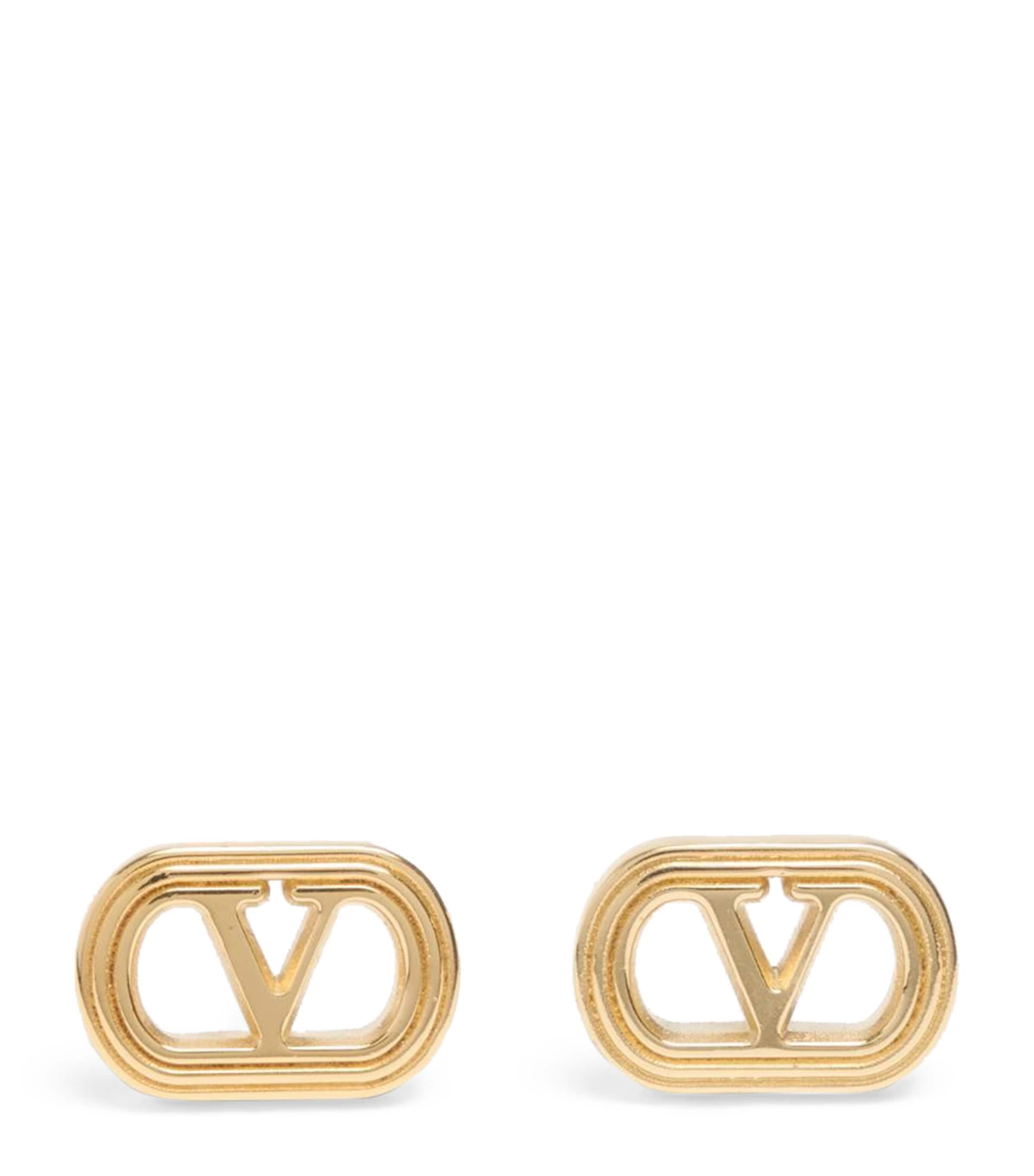 Valentino Garavani VLogo Signature Earrings | Fashion Jewellery | Earrings | Designers | Valentino Garavani | Men Clothing | Knitwear | Cardigans | Women Clothing | Skirts | Mini Skirts | Women Shoes | Boots | Biker Boots