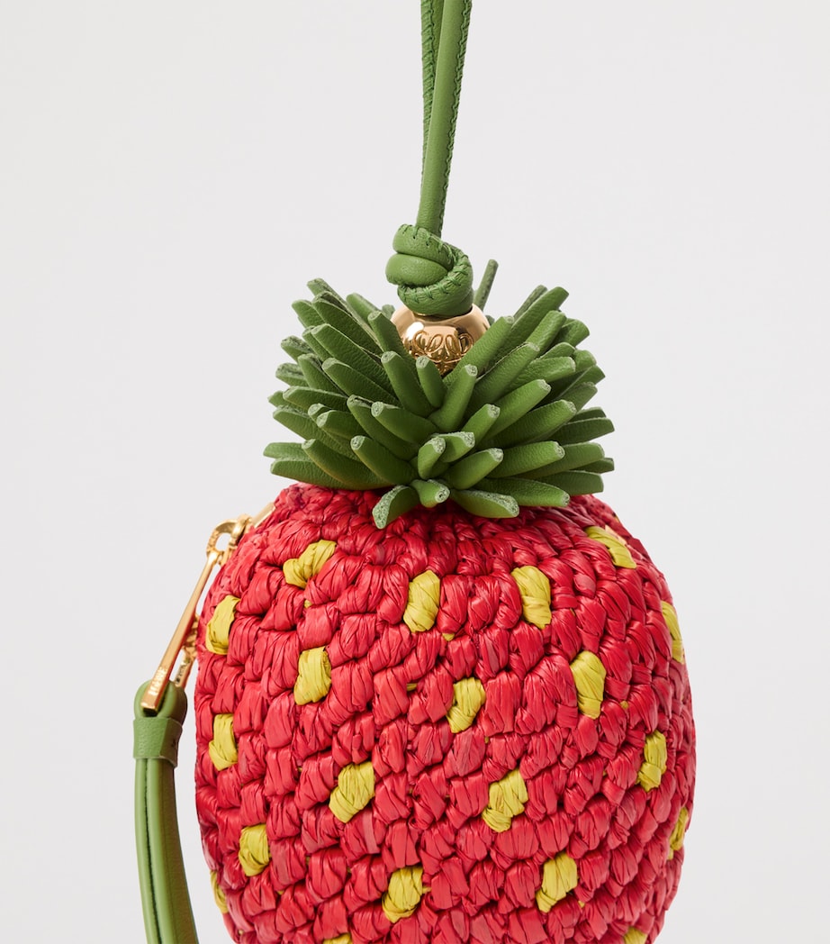 LOEWE x Paula’s Ibiza Strawberry Coin Purse Red Image 4