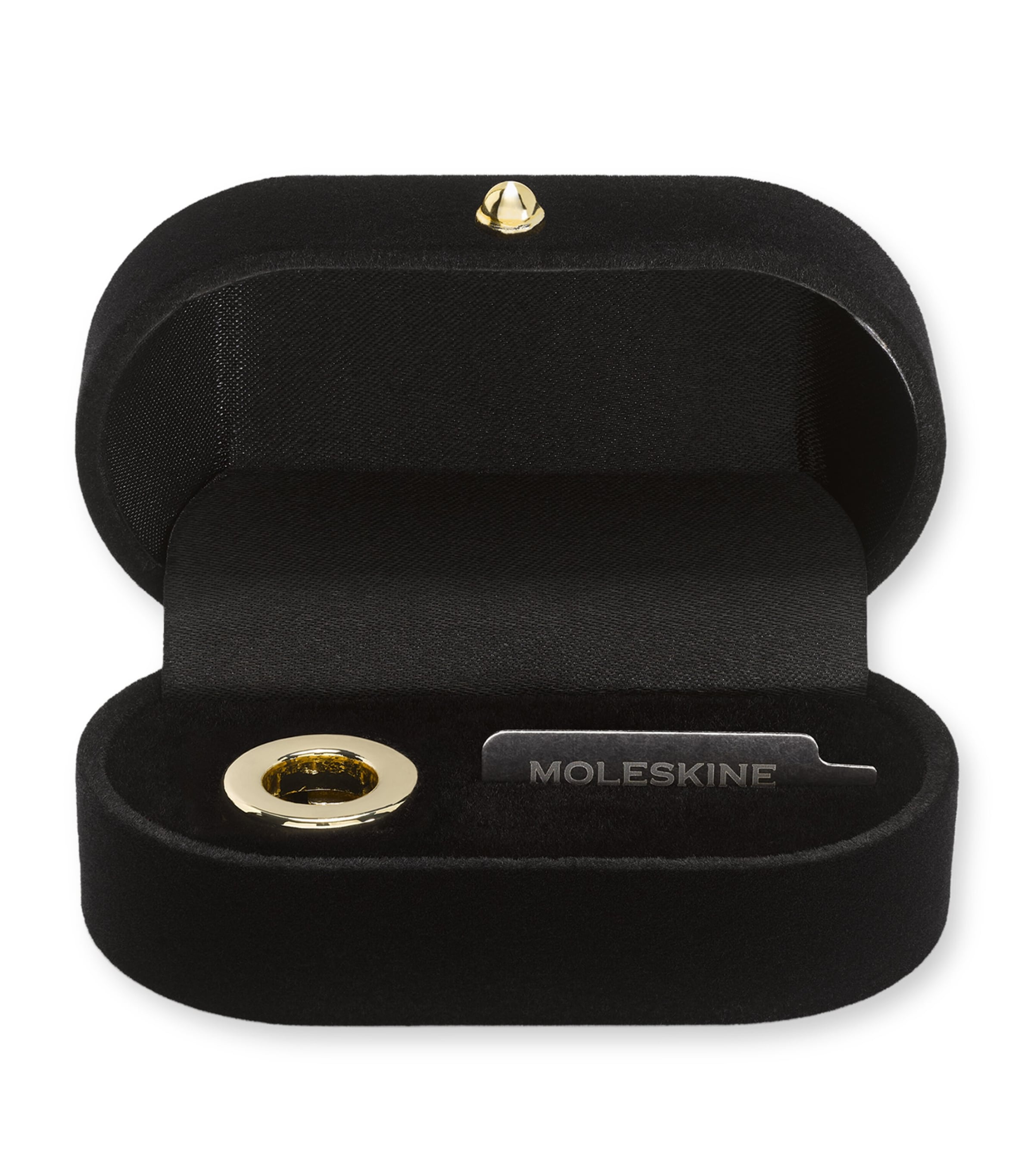 MOLESKINE GOLD-PLATED O NOTEBOOK CHARM 