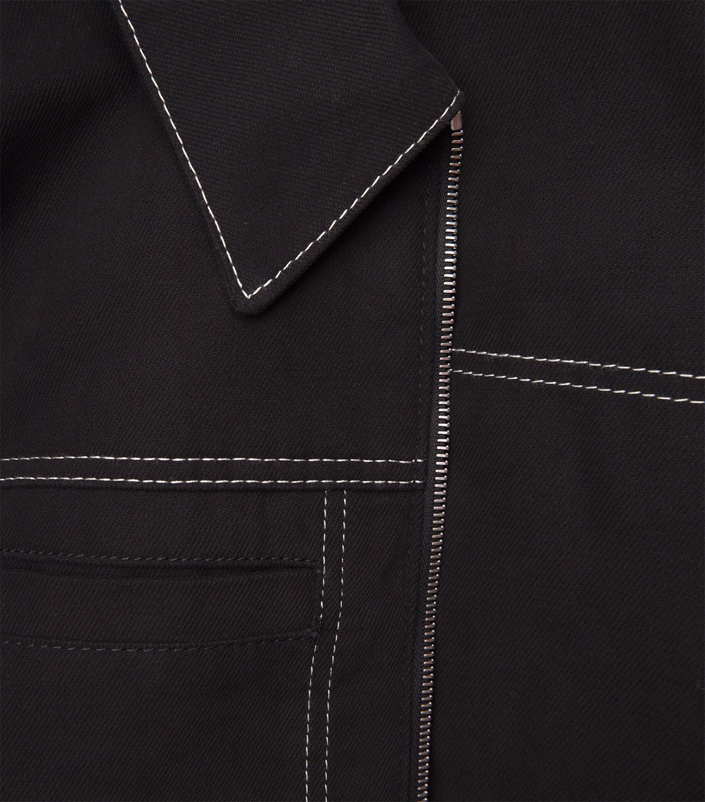 Denim Jacket JET BLACK Image 5