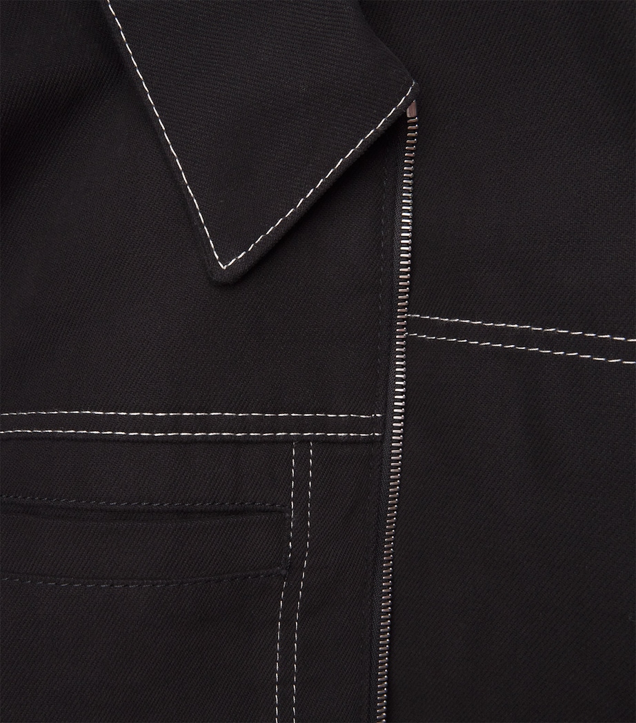 Denim Jacket JET BLACK Image 5