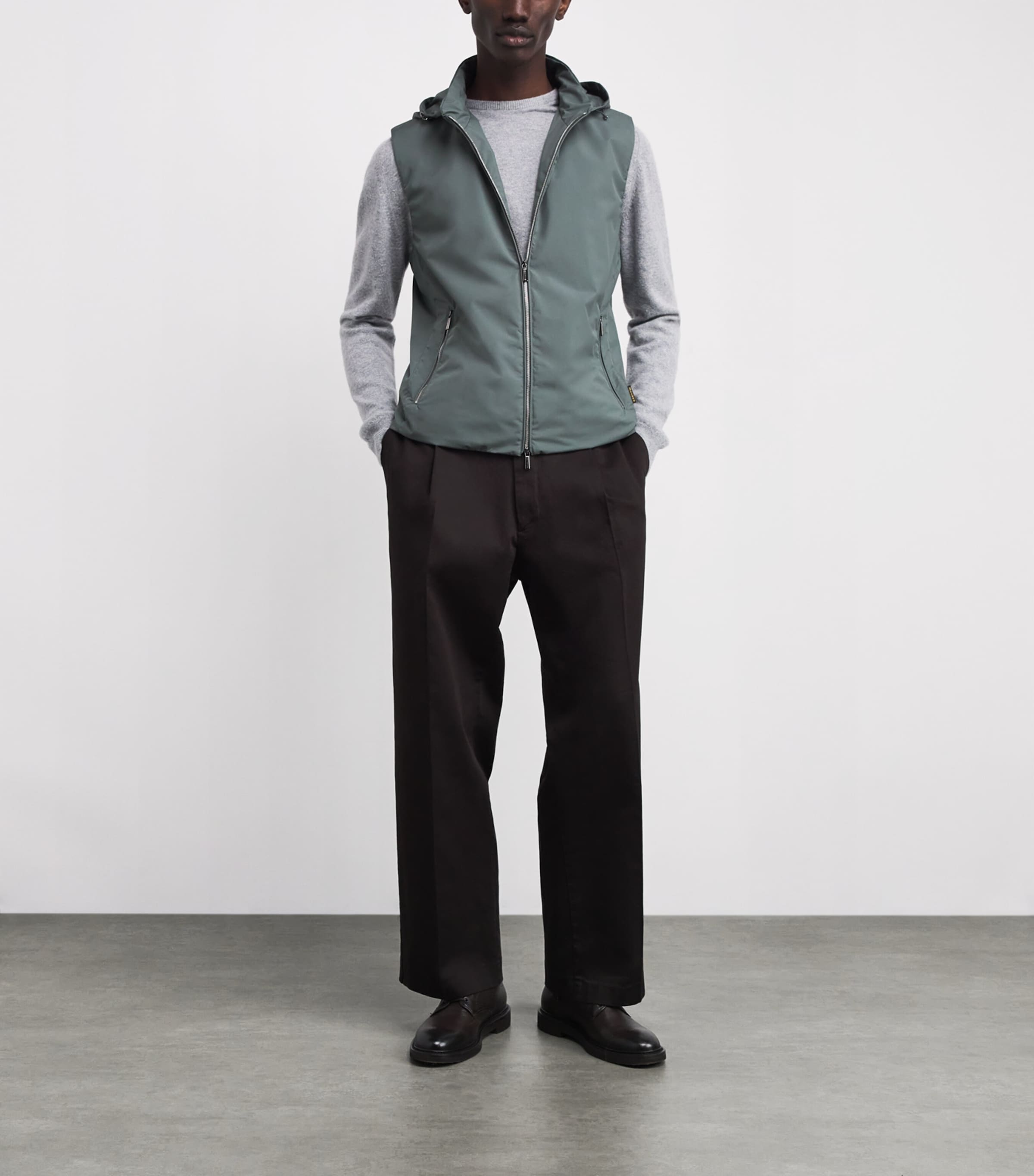 Luis Hooded Gilet GINEPRO V3757 Image 2