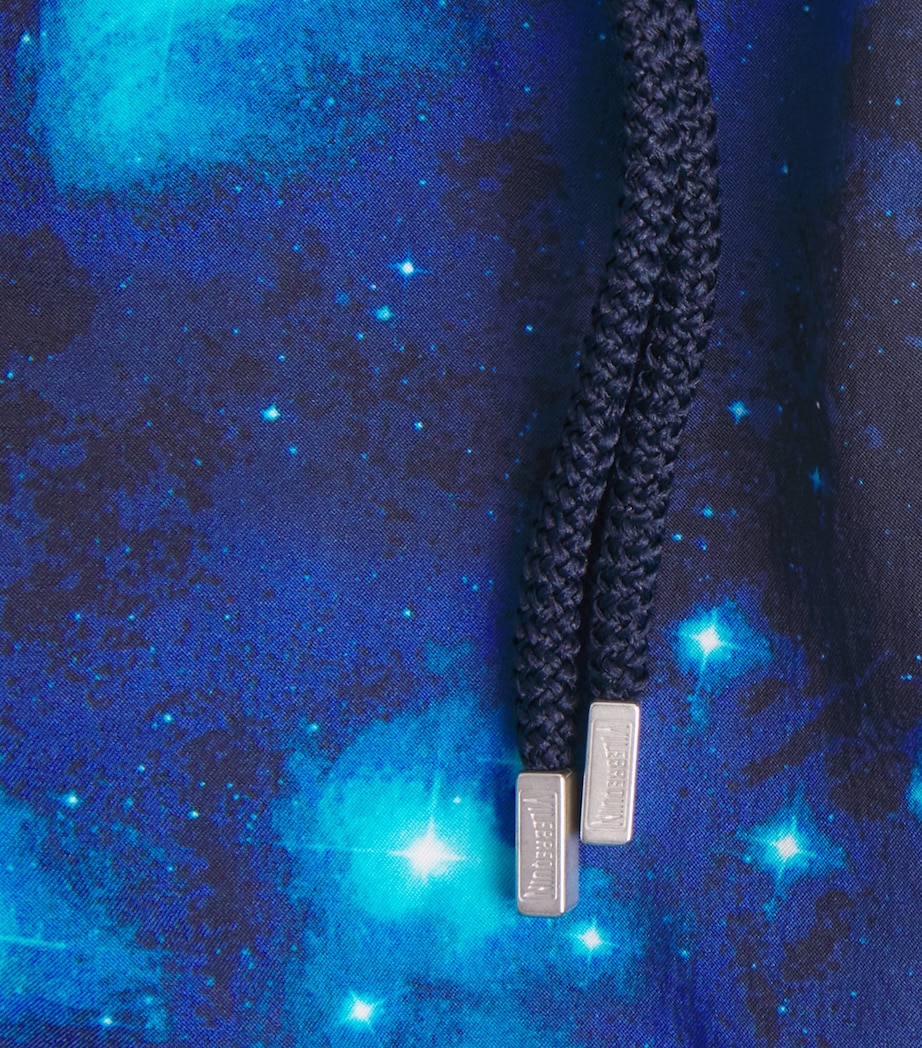 Printed Moorise Swim Shorts 390-BLEU MARINE Image 4