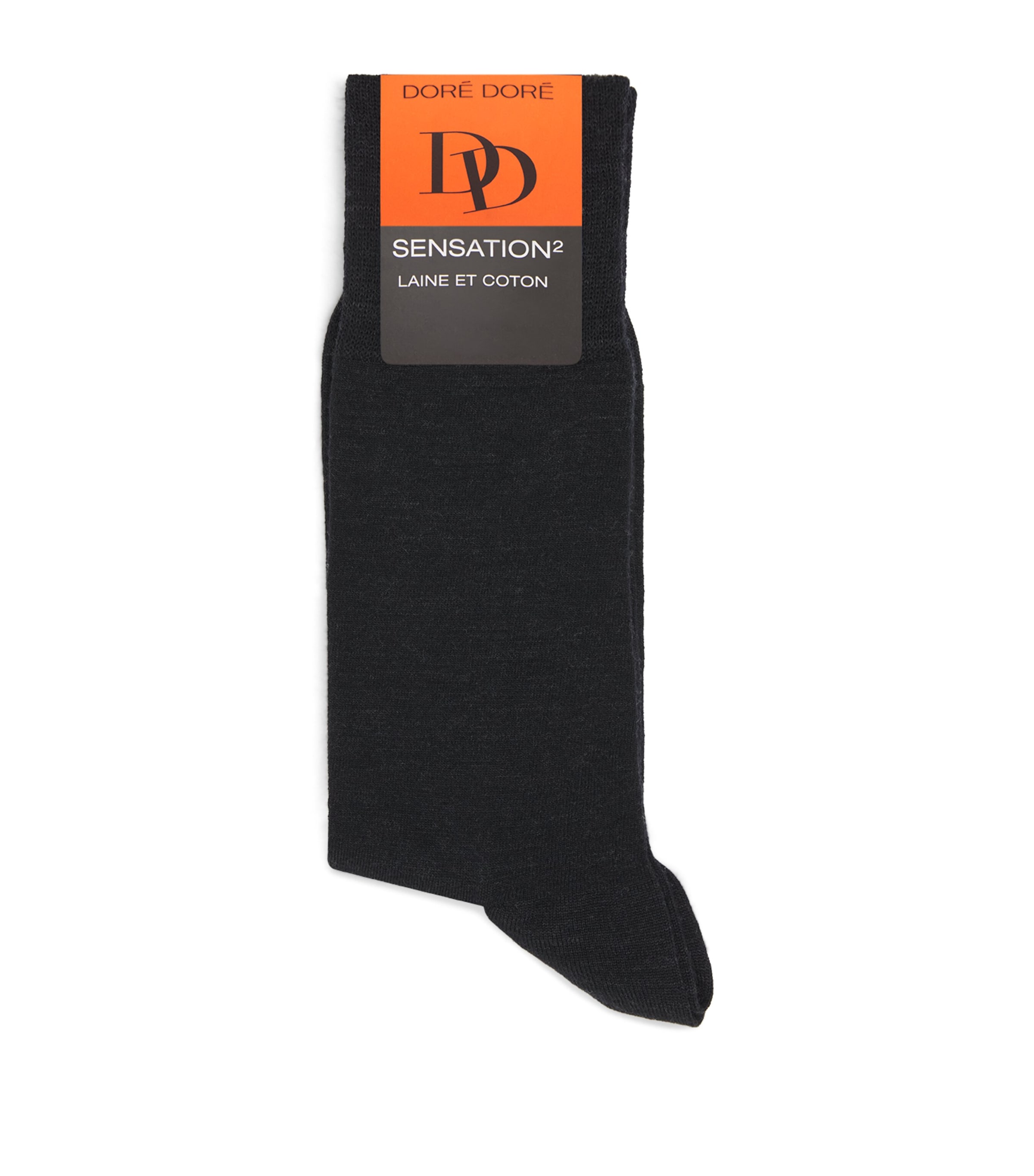 Doré Doré Mens Merino-Blend Socks Anthracit Image 1