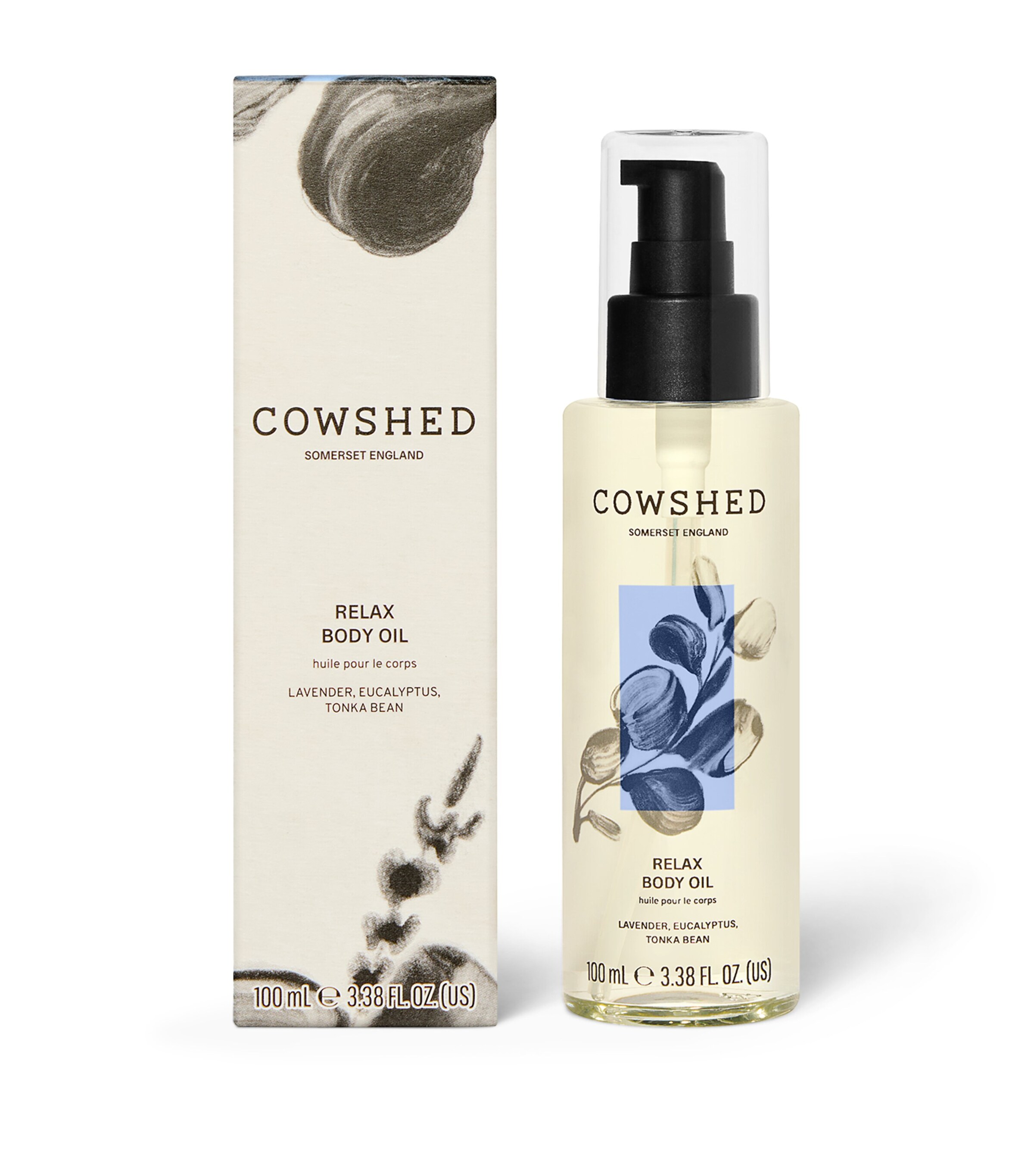 Cowshed Relax Body Oil (100ml) N/a Image 3
