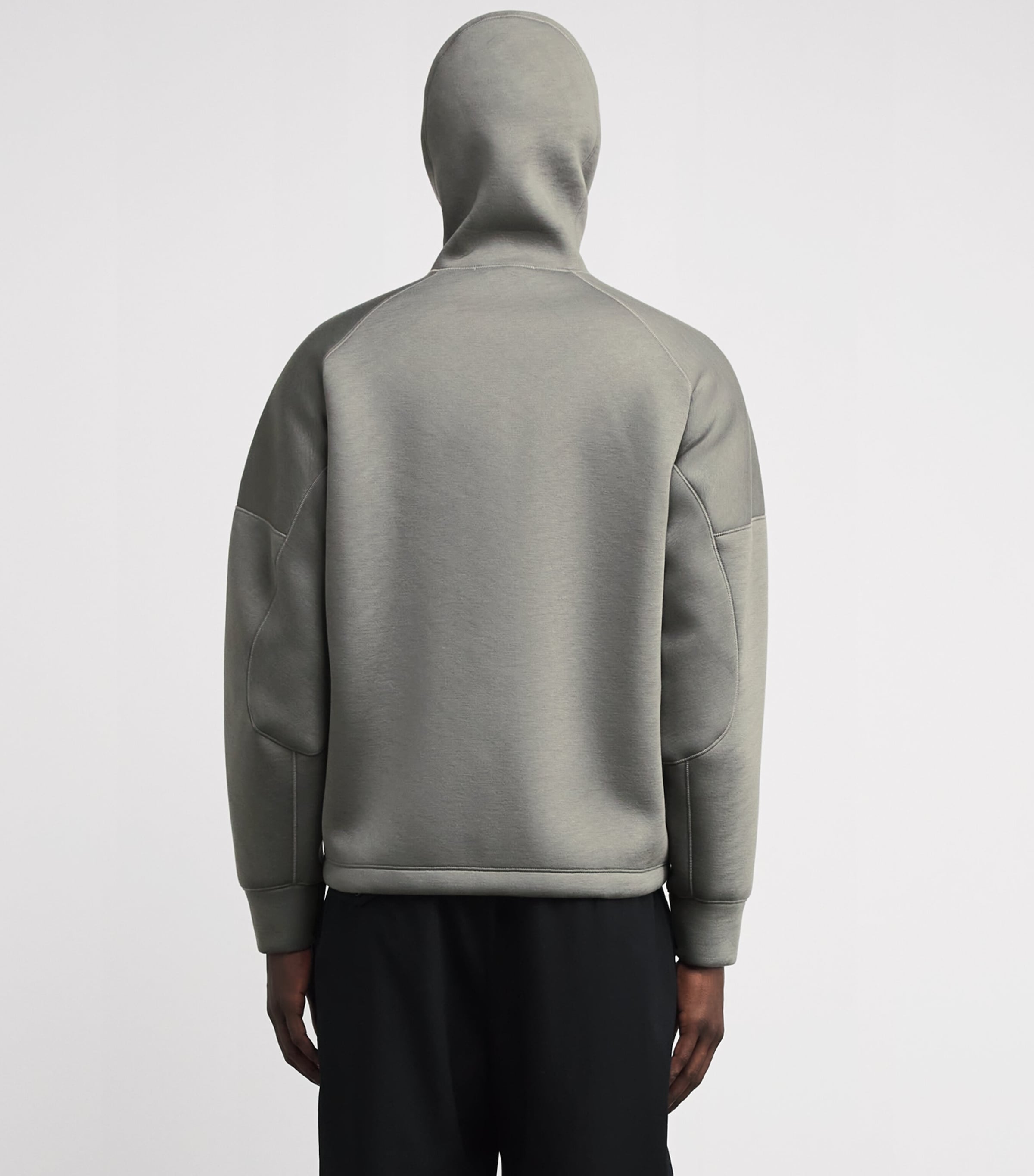 Scuba Fleece Logo Hoodie V006B Image 4