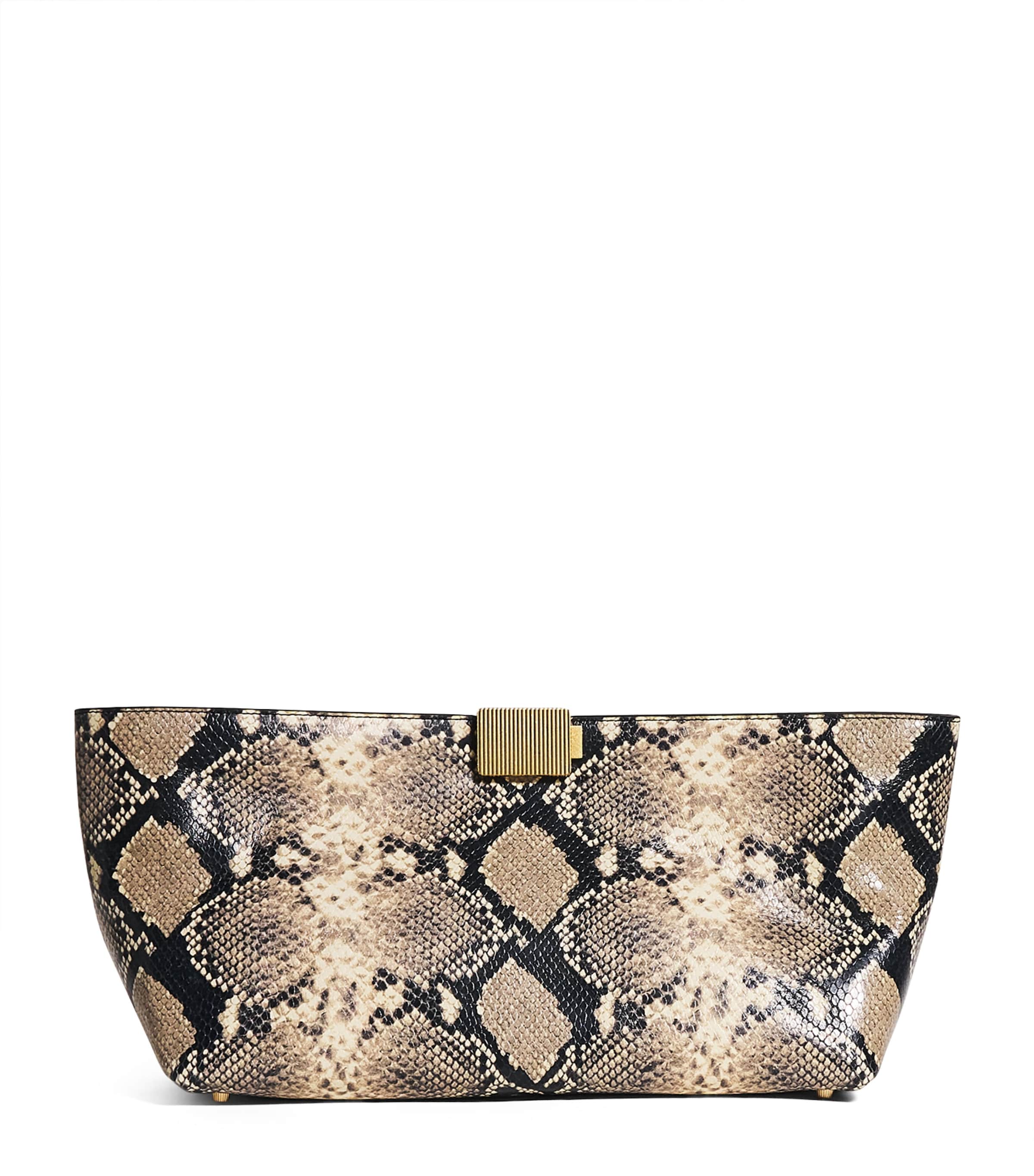 Camilla And Marc Leather Poppy Clutch Bag