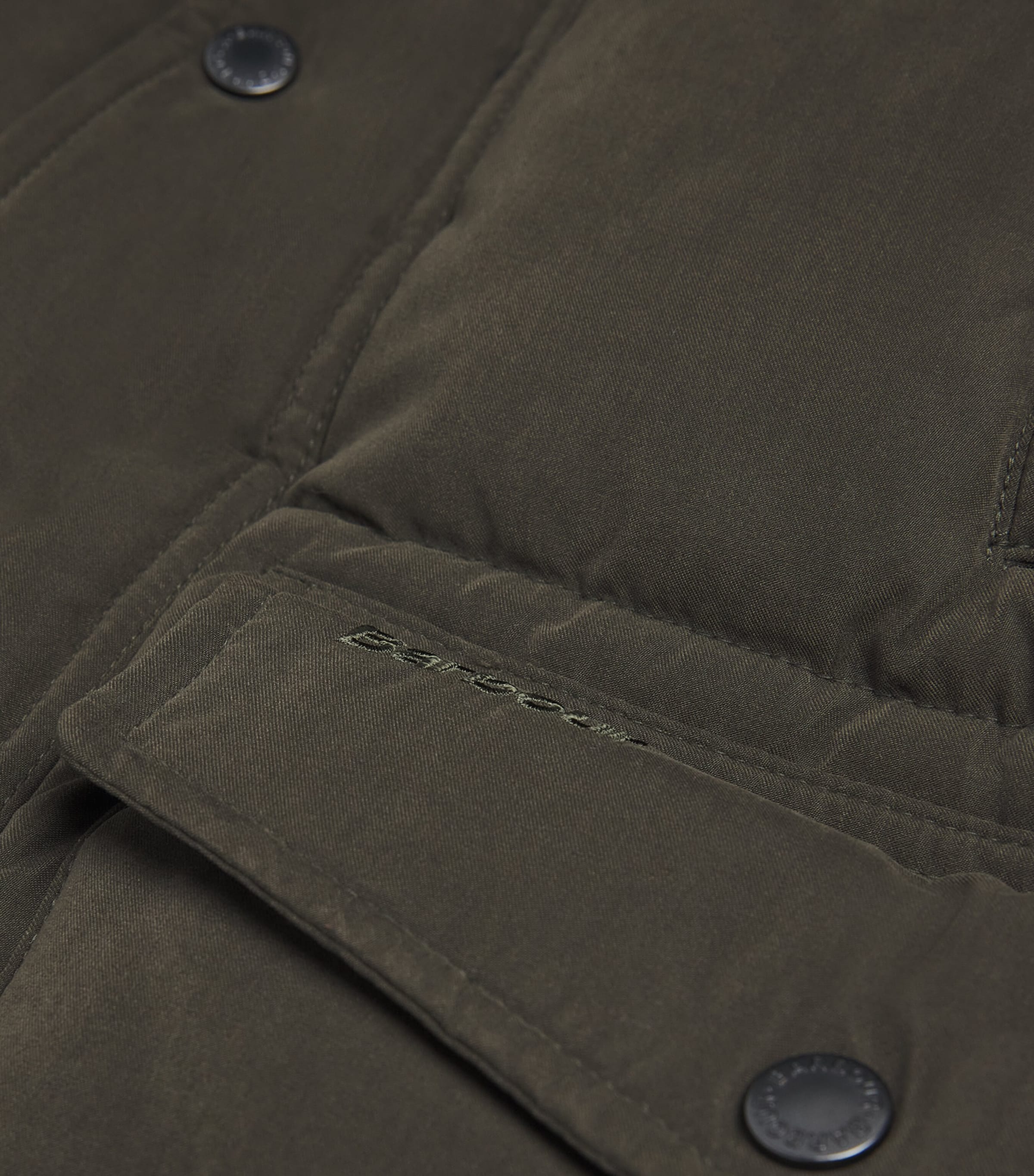 Barbour Mens Lonnen Gilet Dark Sage Image 6