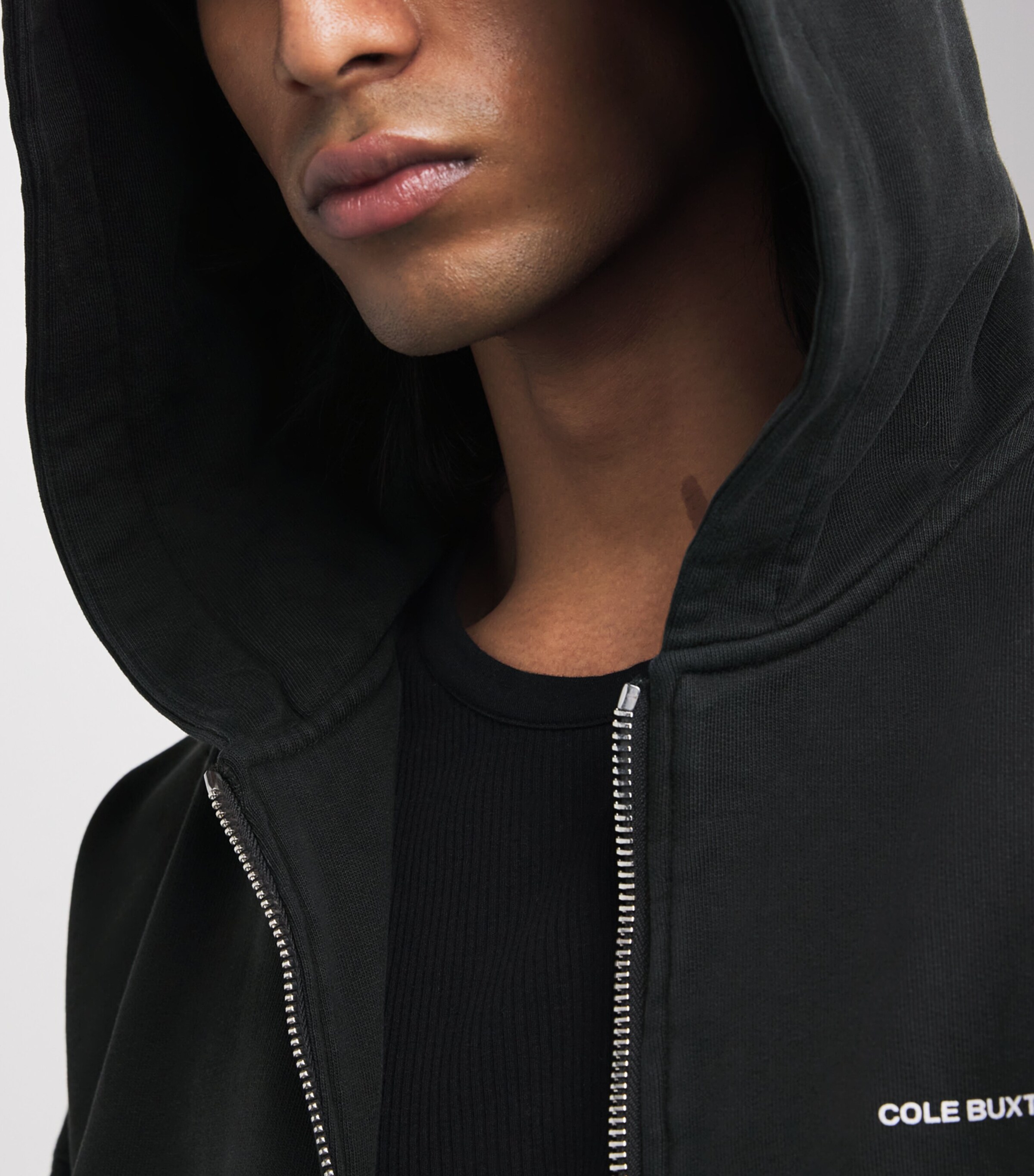 Cotton Mini Logo Sweatpants VINTAGE BLACK 001 Image 6