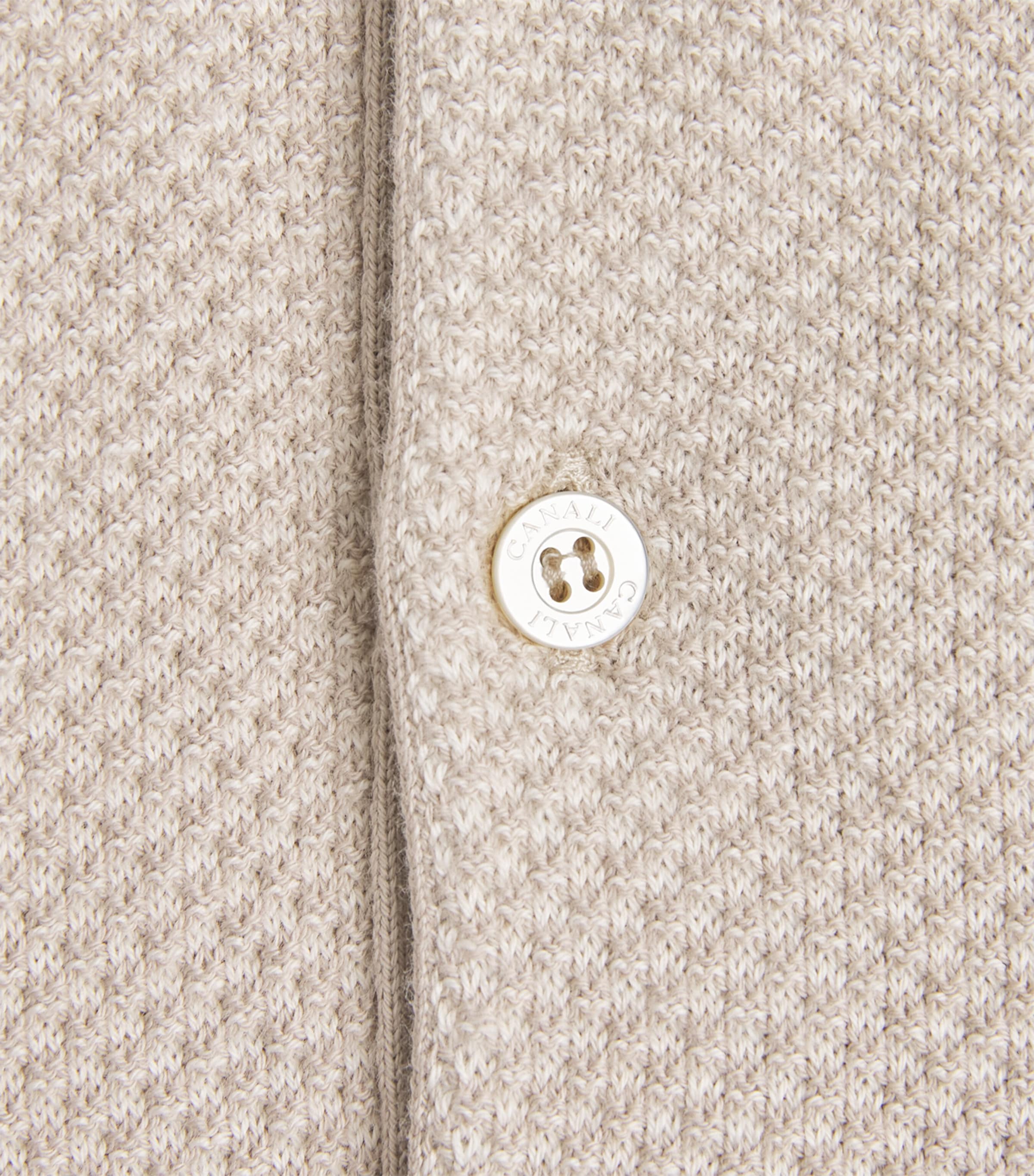 Cotton Knitted Polo Shirt 701 Image 5