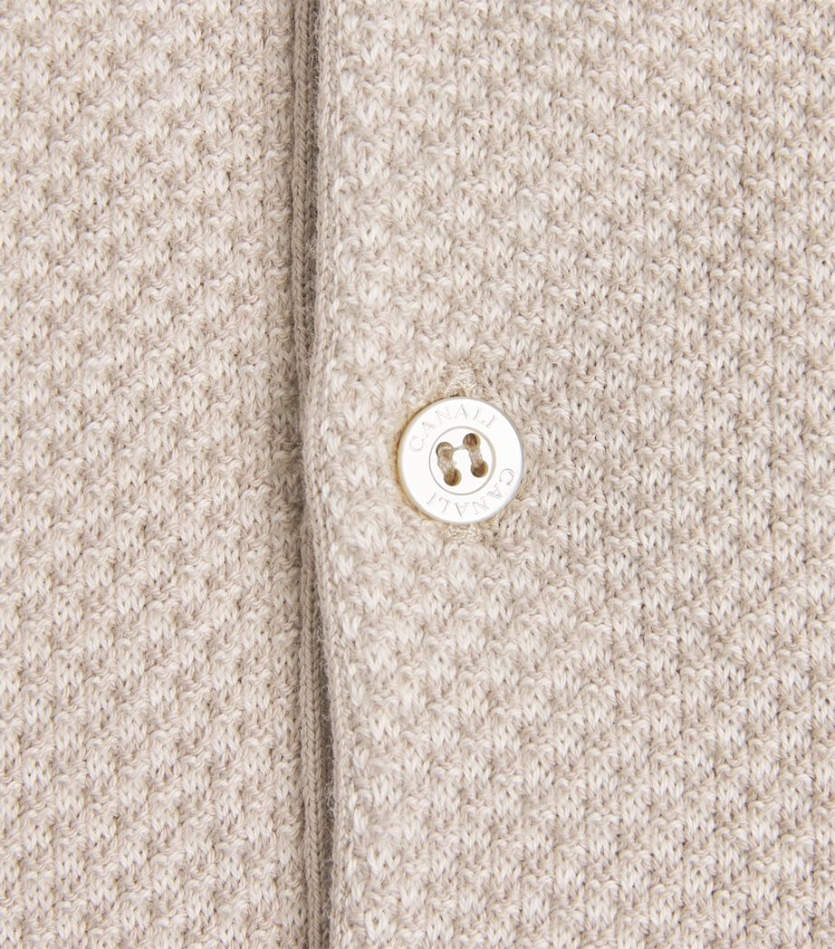 Cotton Knitted Polo Shirt 701 Image 5