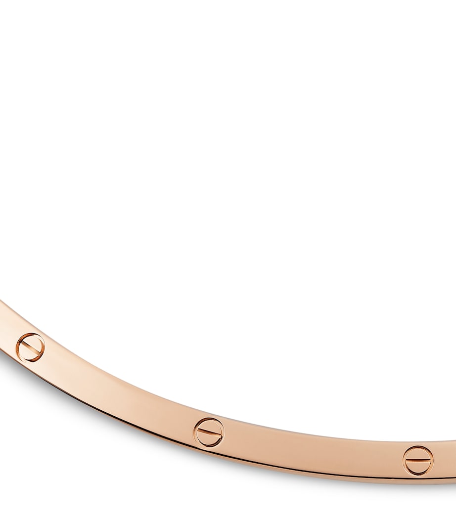 Rose Gold LOVE Torque Necklace (29.5cm) ROSE GOLD Image 2
