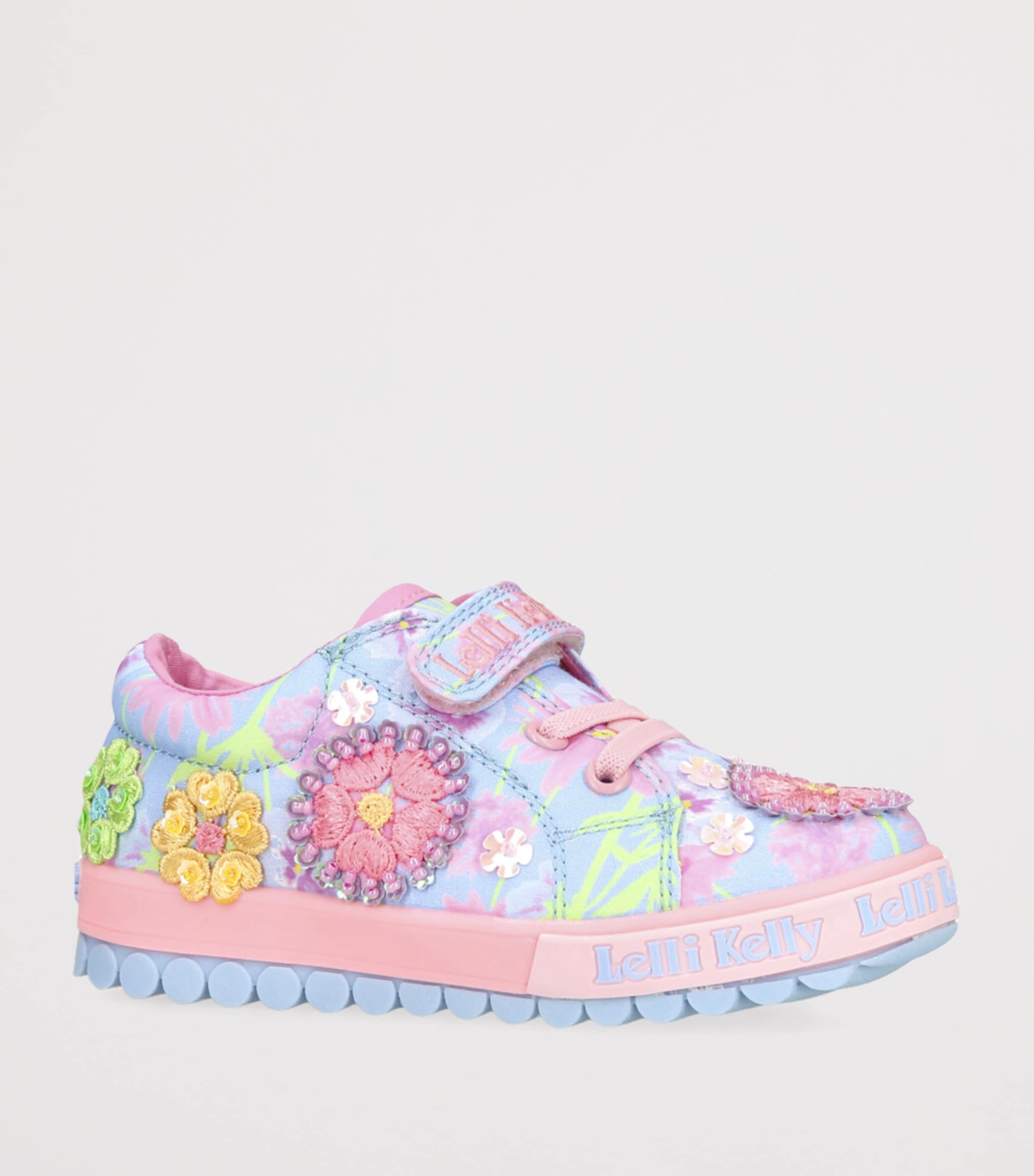 Lelli Kelly Embellished Eloise Sneakers Lilac Image 3