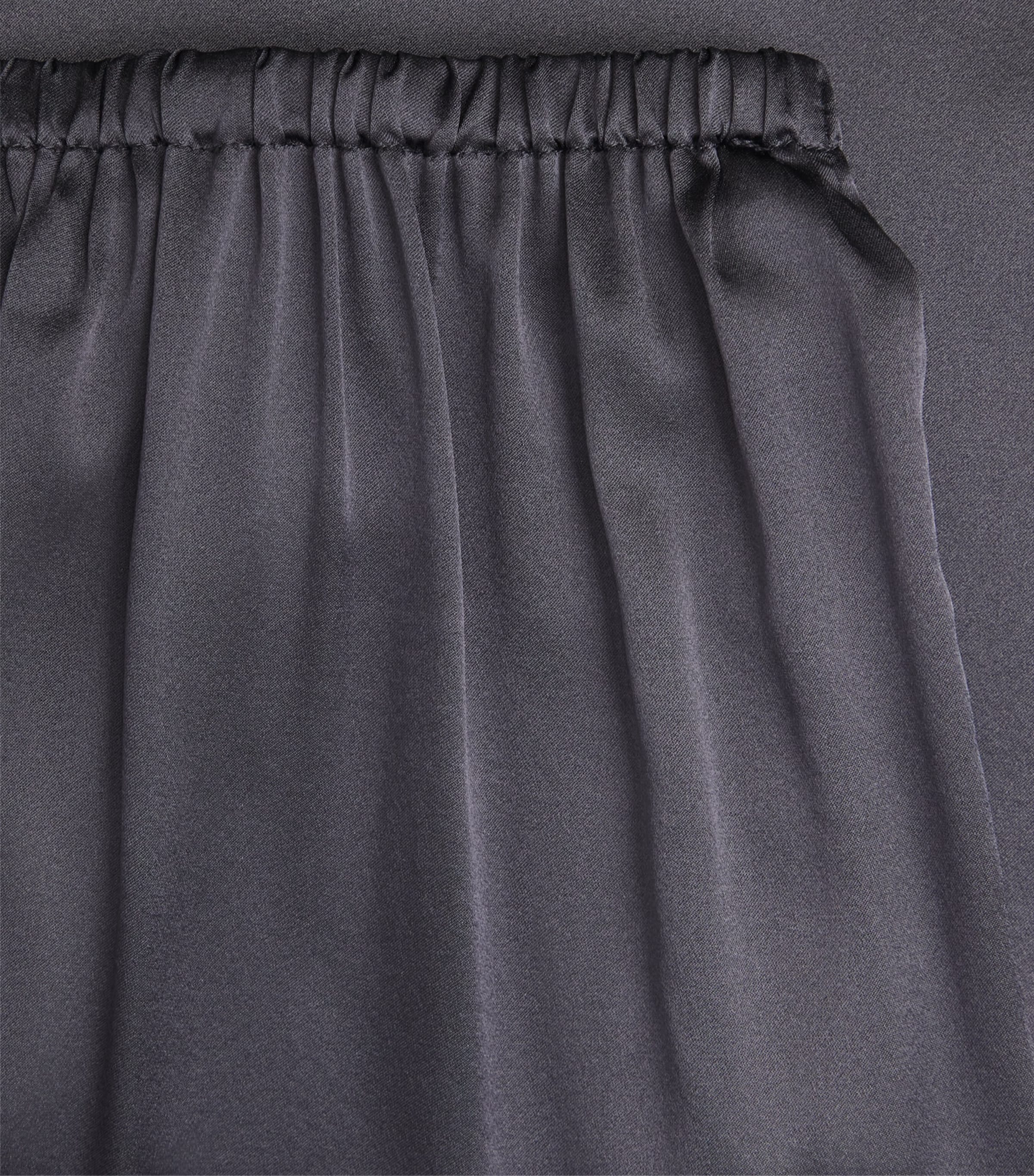 Silk-Blend Stroll Trousers NOCTURNE Image 5