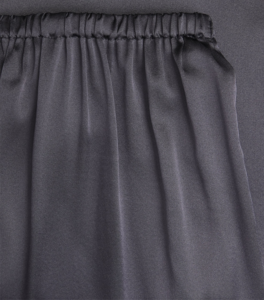 Silk-Blend Stroll Trousers NOCTURNE Image 5