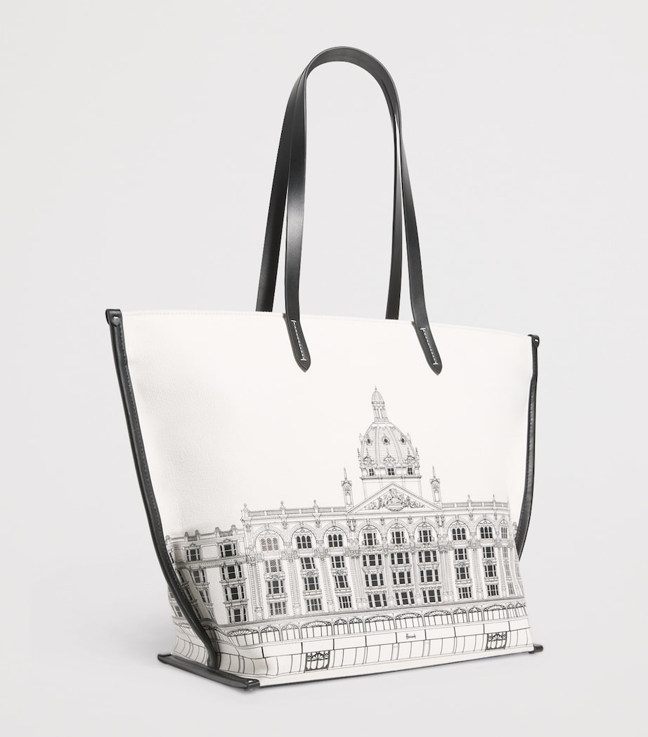 Building Landscape Shopper Bag CREAM Image 2