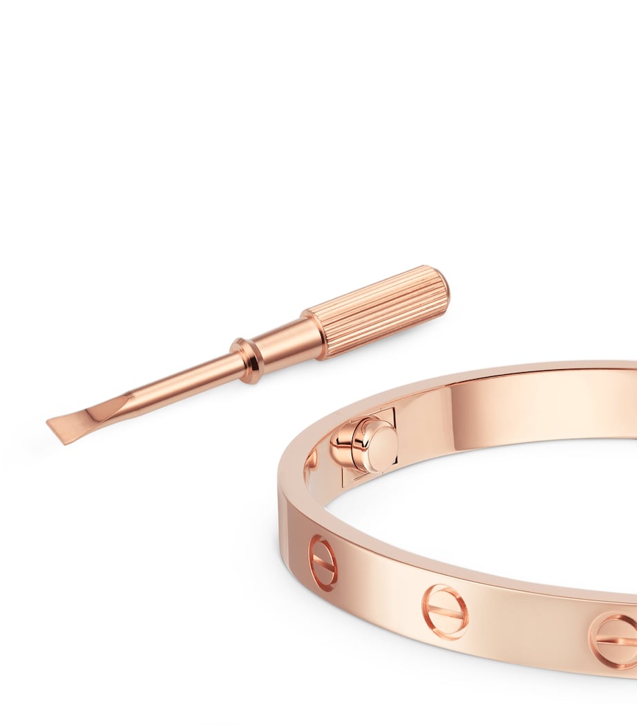 LOVE Classic Rose Gold Bracelet ROSE GOLD Image 10