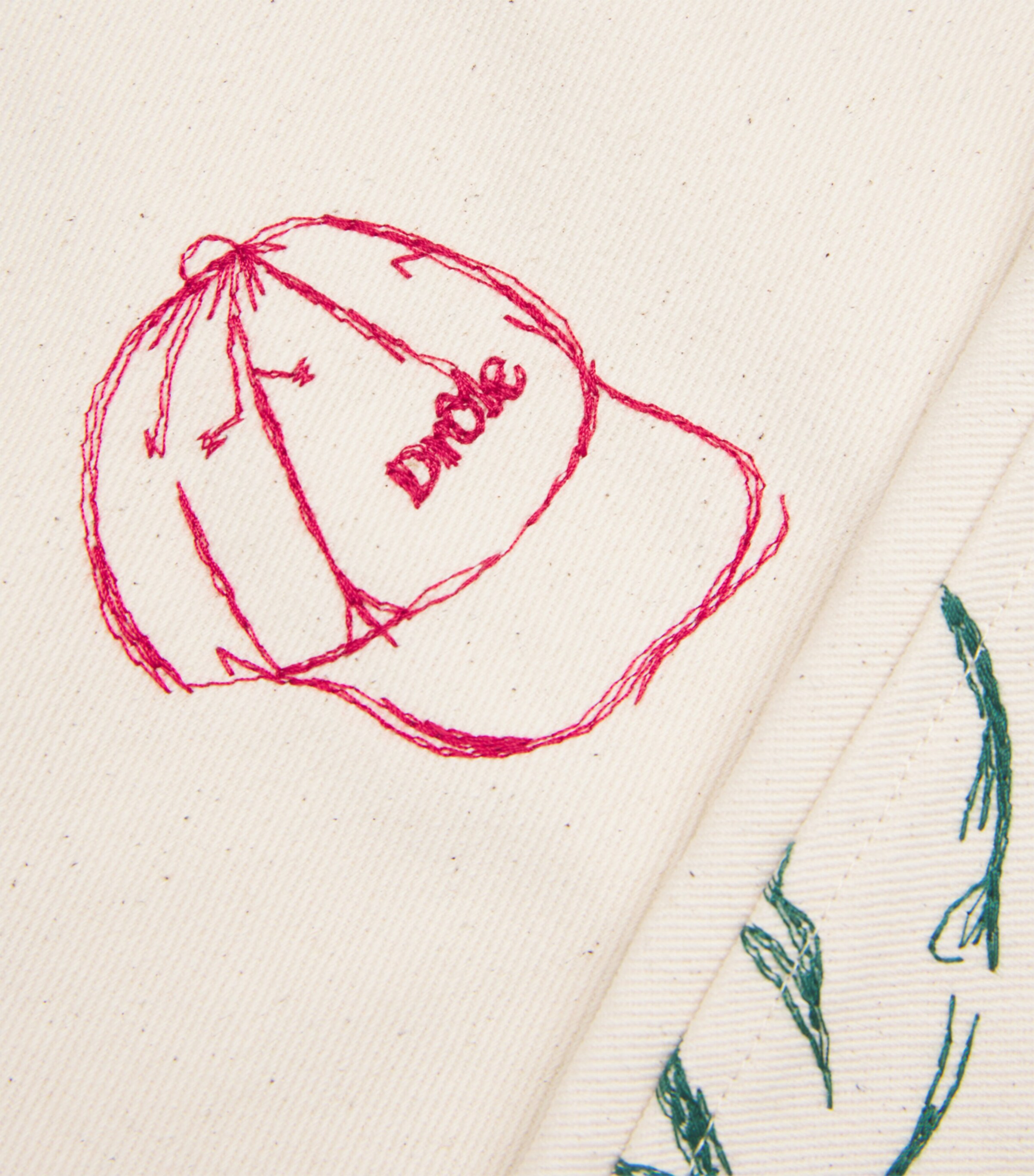 Cotton-Blend Embroidered Shirt ECRU Image 5