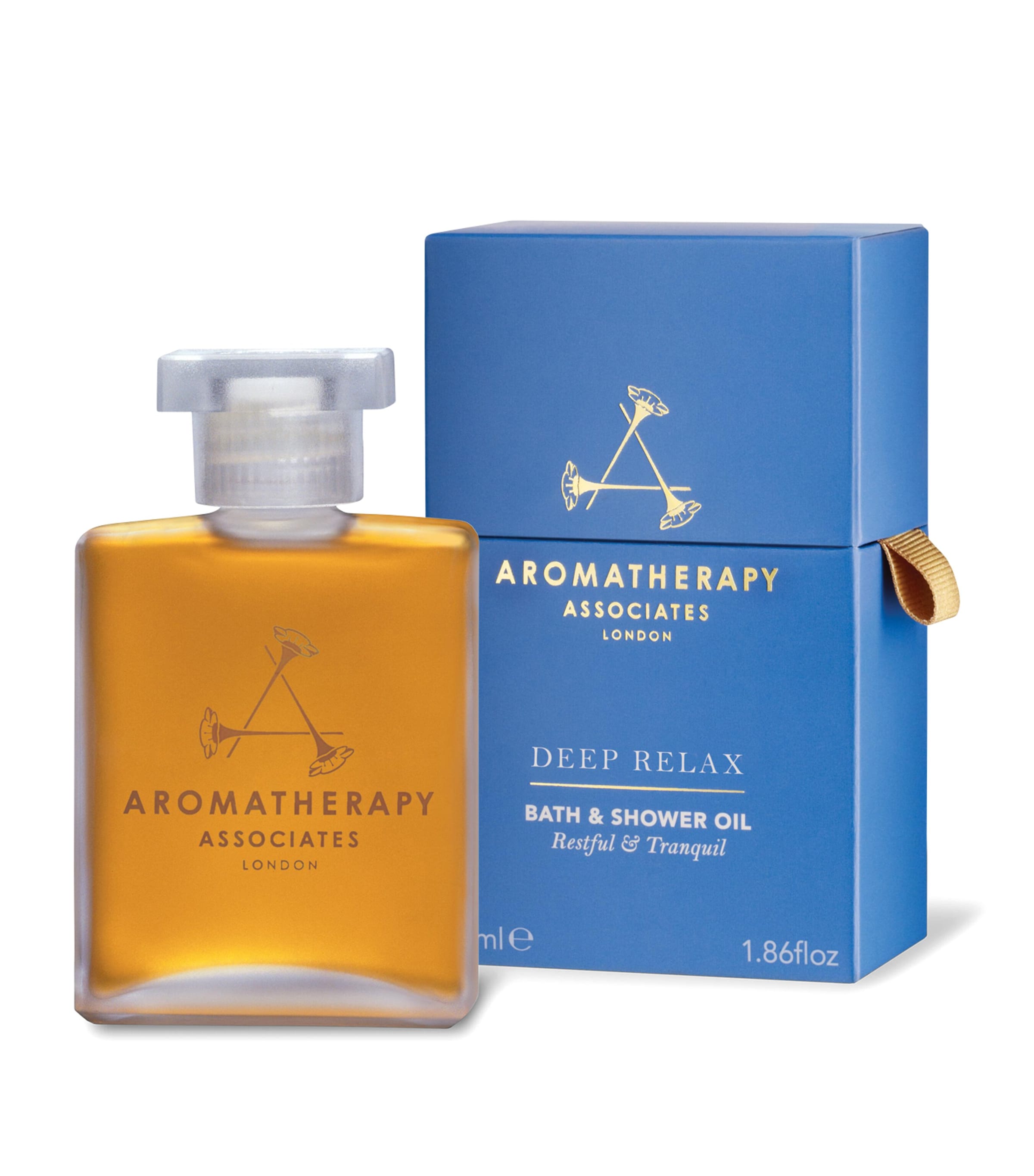 Aromatherapy Associates Deep Relax Bath & Shower Oil (55ml) | Bath & Shower | Soaks & Oils | Designers | Aromatherapy Associates