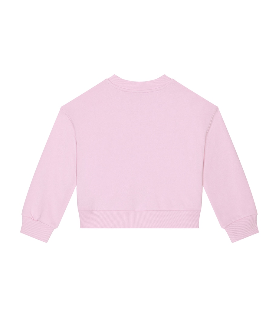 Cotton Sweatshirt (2-6 Years) F1452-PILL ROSE Image 2