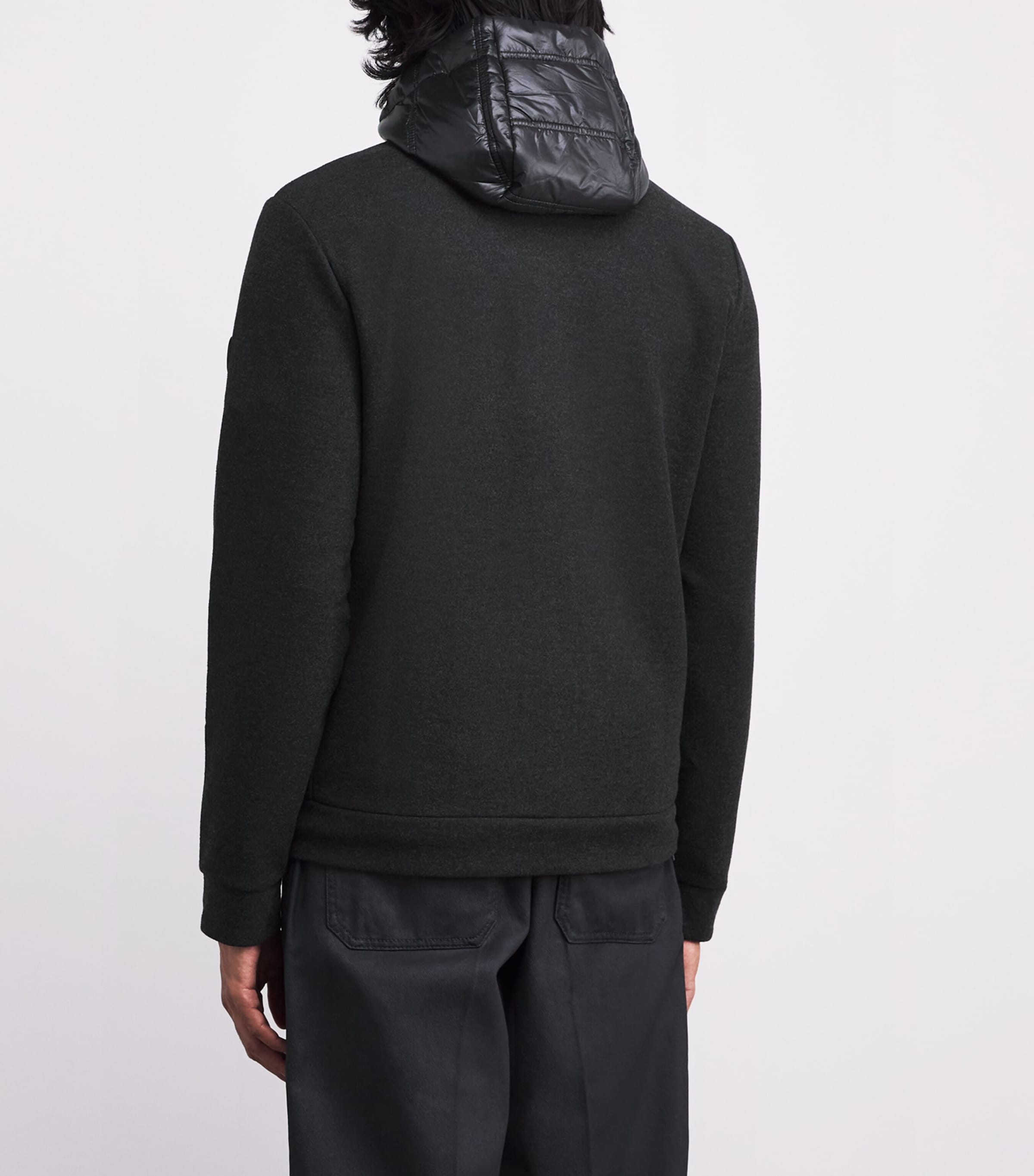 Hybrid Joshua Padded Jacket 021-ANTHRA MELANGE Image 4