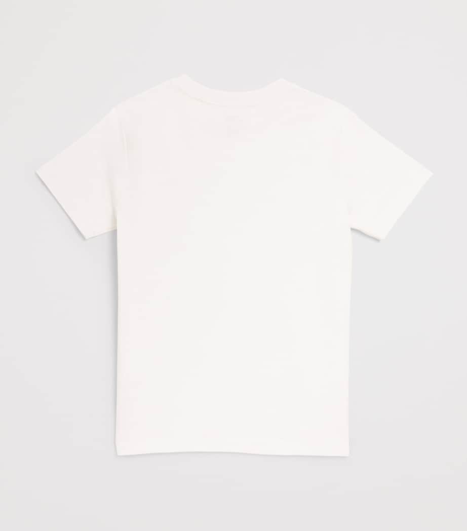 Ralph Lauren Kids Cotton Polo Bear T-Shirt (7-14 Years) Dkwsh Wht Image 2
