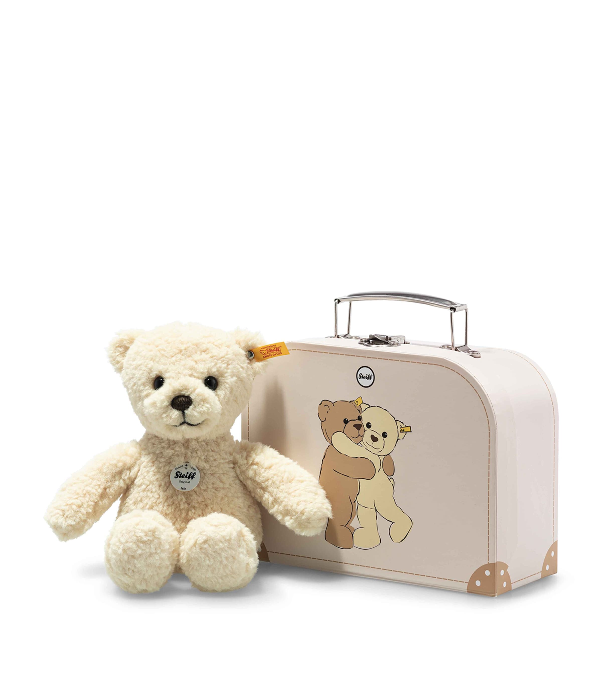 Steiff Mila Teddy Bear in Suitcase (30cm) | Toys | Bears & Soft Toys | Designers | Steiff