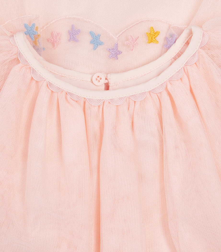 Stella McCartney Kids Tiered Star Dress (3-14+ Years) Pink Image 3