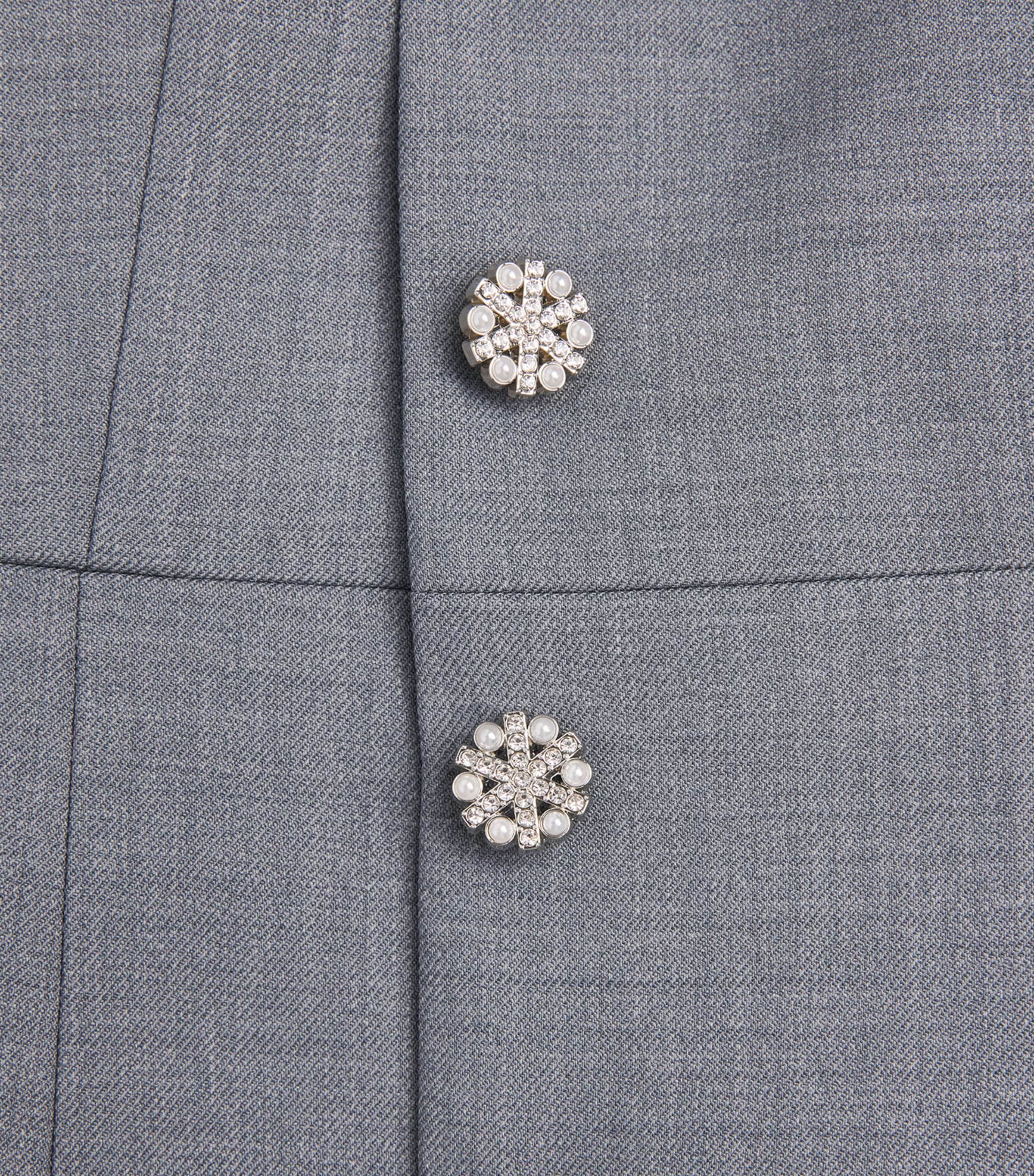 Wool-Blend Waistcoat GREY Image 5