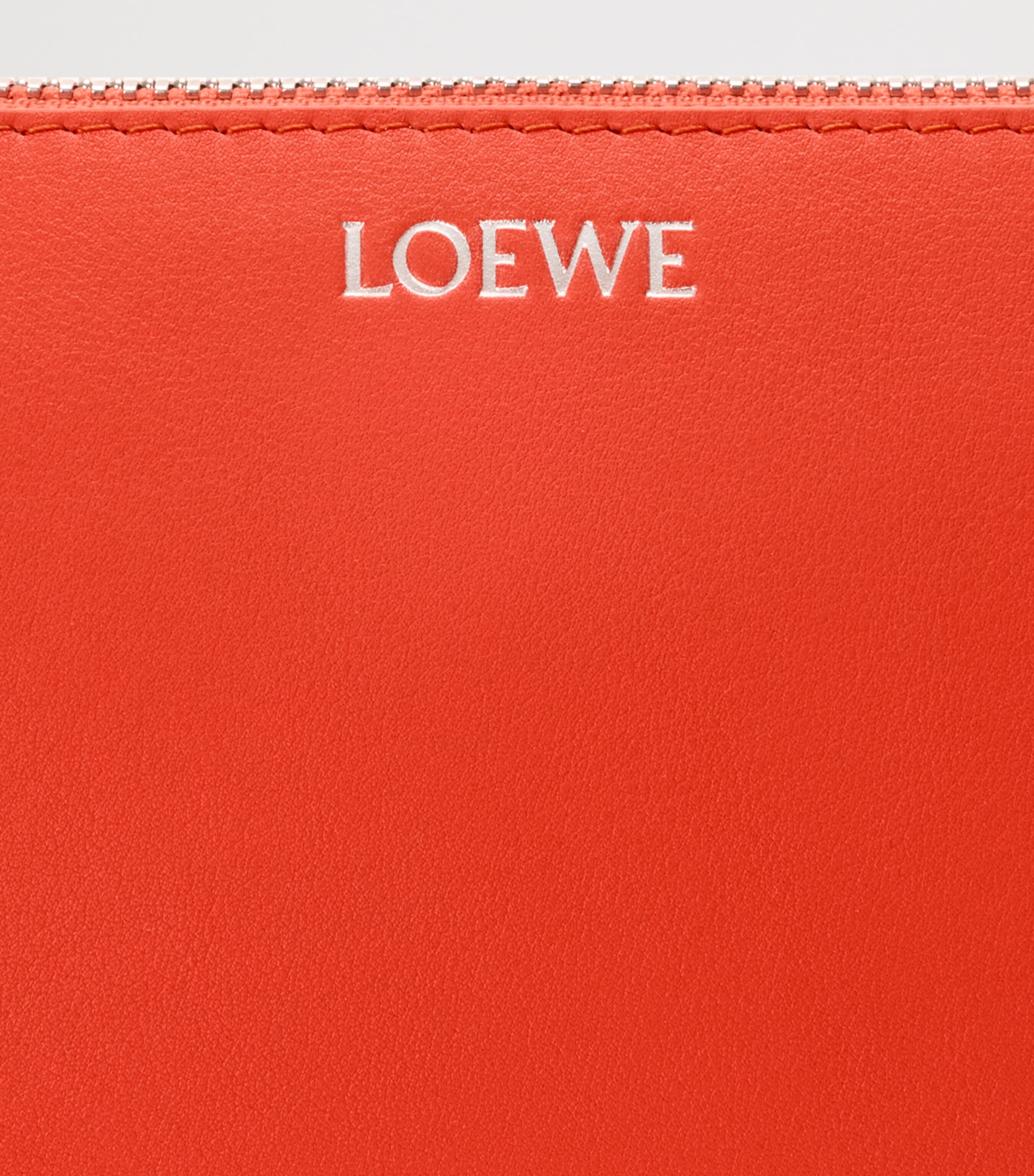 LOEWE Leather Joya Pouch Sunrise Orange Image 9