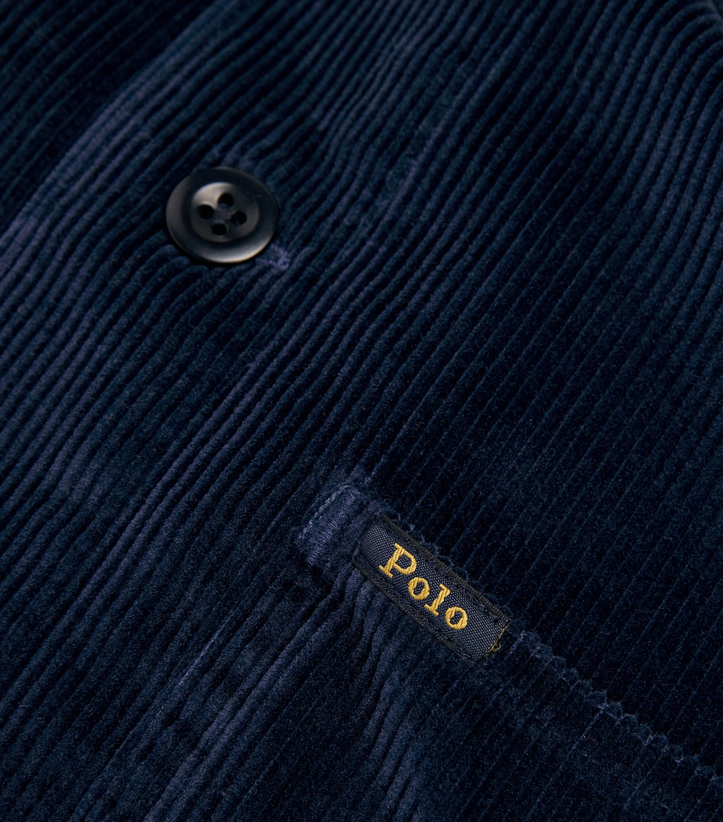 Corduroy Overshirt NAVY Image 5