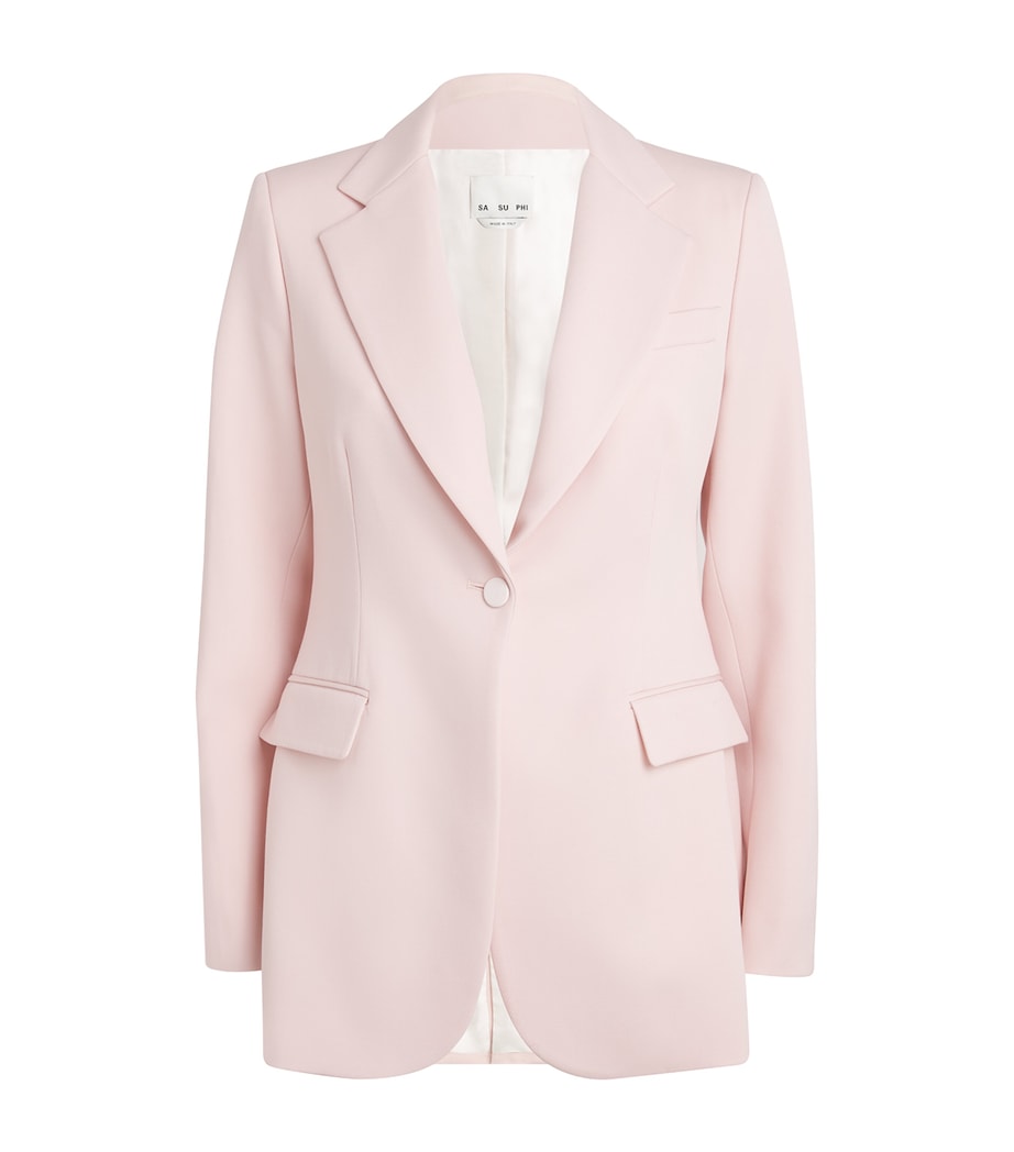 Virgin Wool Blazer 200 LIGHT PINK Image 1