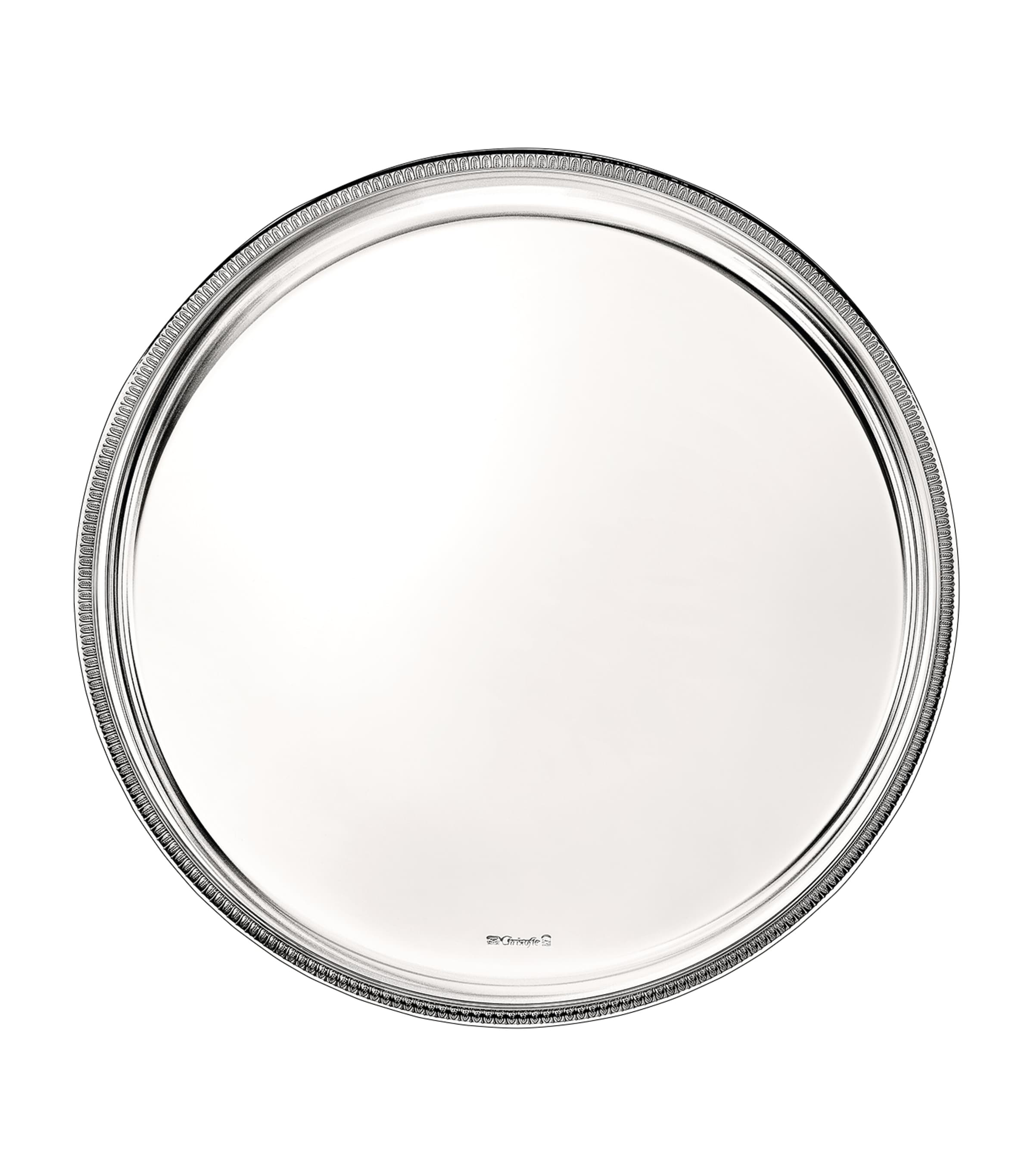 Malmaison Round Tray (39cm) SILVER Image 2