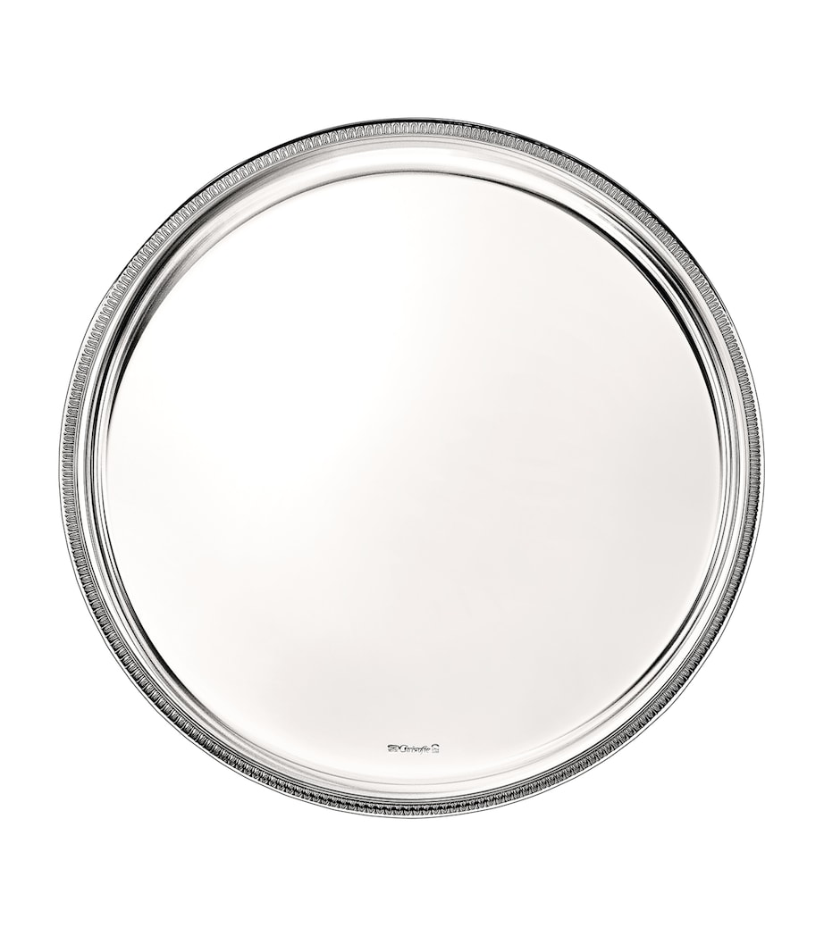 Malmaison Round Tray (39cm) SILVER Image 2