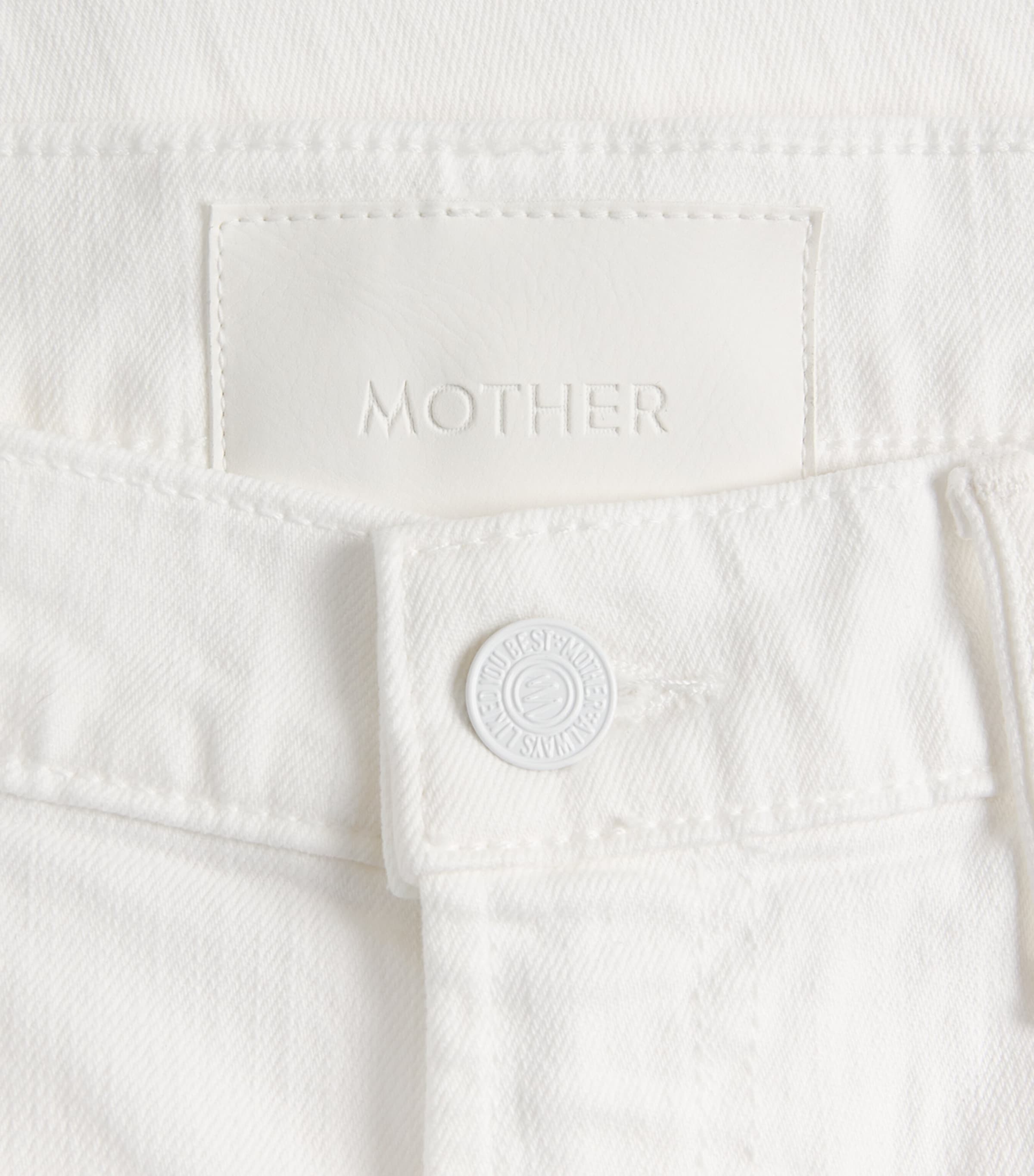MOTHER Womens The Kick It Straight Jeans Totally Innocent Image 6