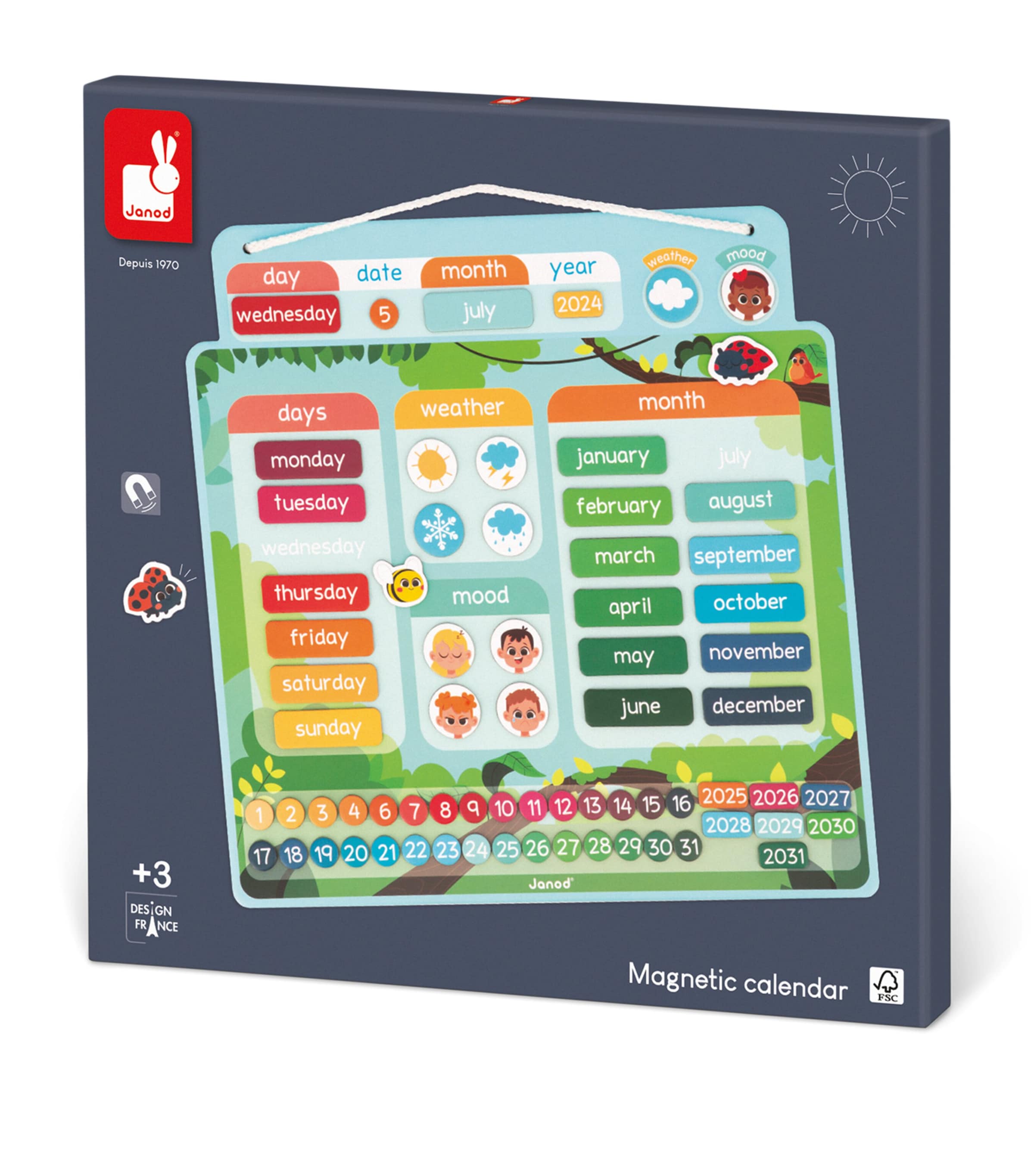 Janod Magnetic Calendar Image 6