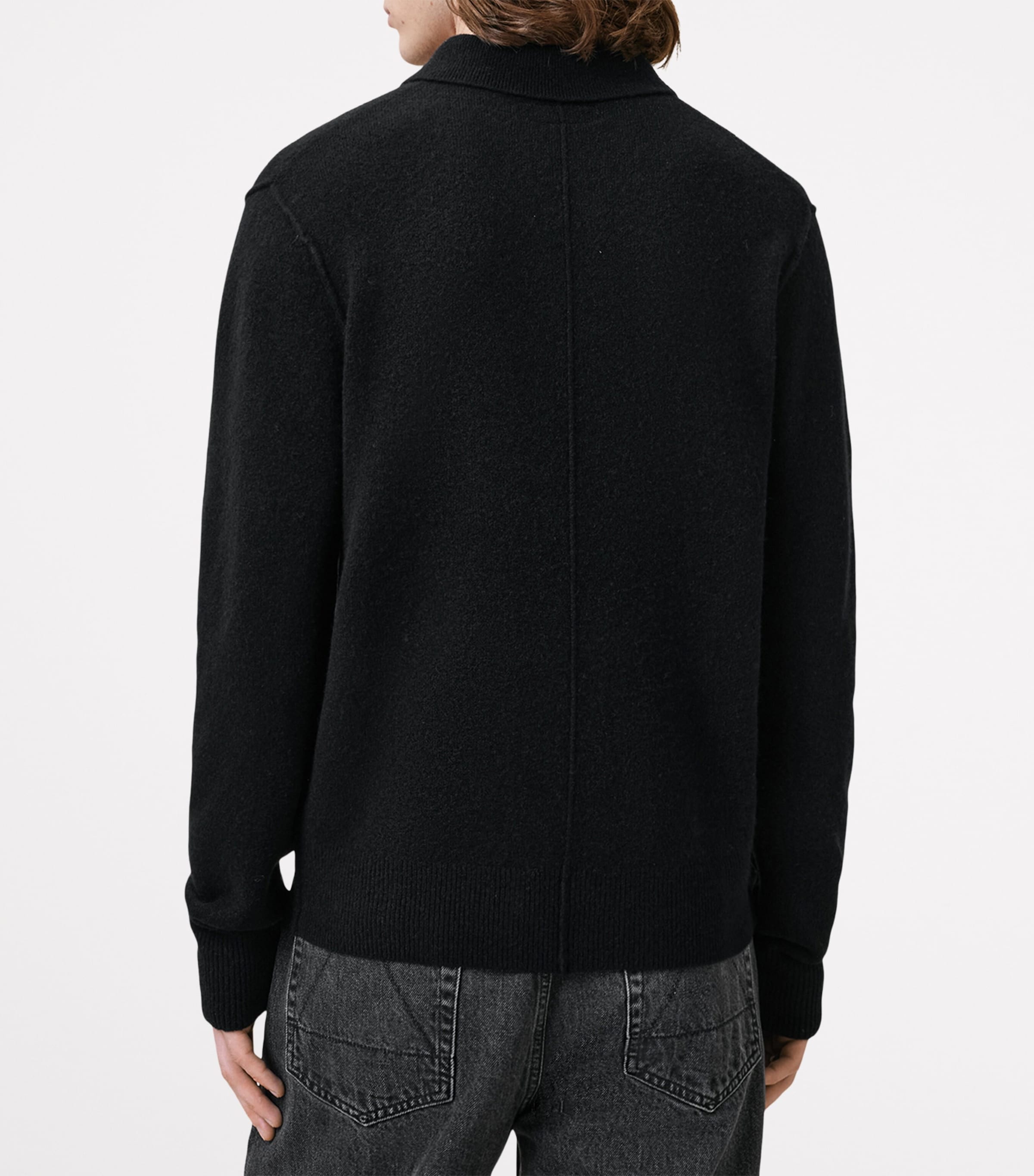 Statten Polo Sweater BLACK Image 6