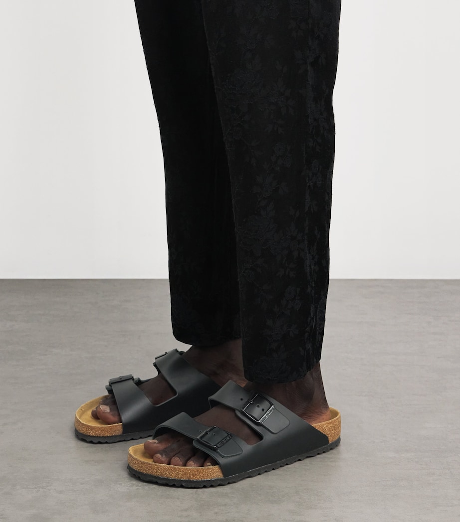Leather Arizona Sandals BLACK Image 2
