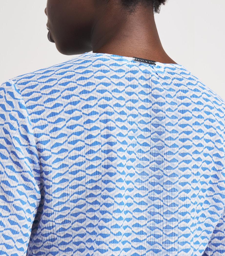 Cotton-Silk Tinos Kaftan PRT-PRT/COTTON-SILK Image 5